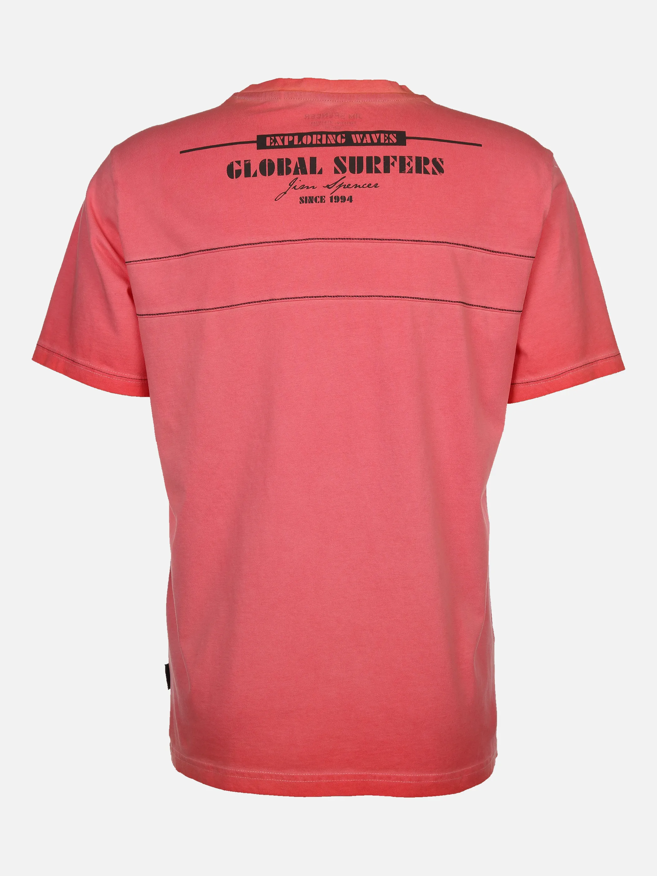Jim Spencer He. Henleyshirt 1/2 Arm washer snap Rot 884158 RED 2 Jim Spencer He. Henleyshirt 1/2 Arm washer snap Rot 884158 RED 2