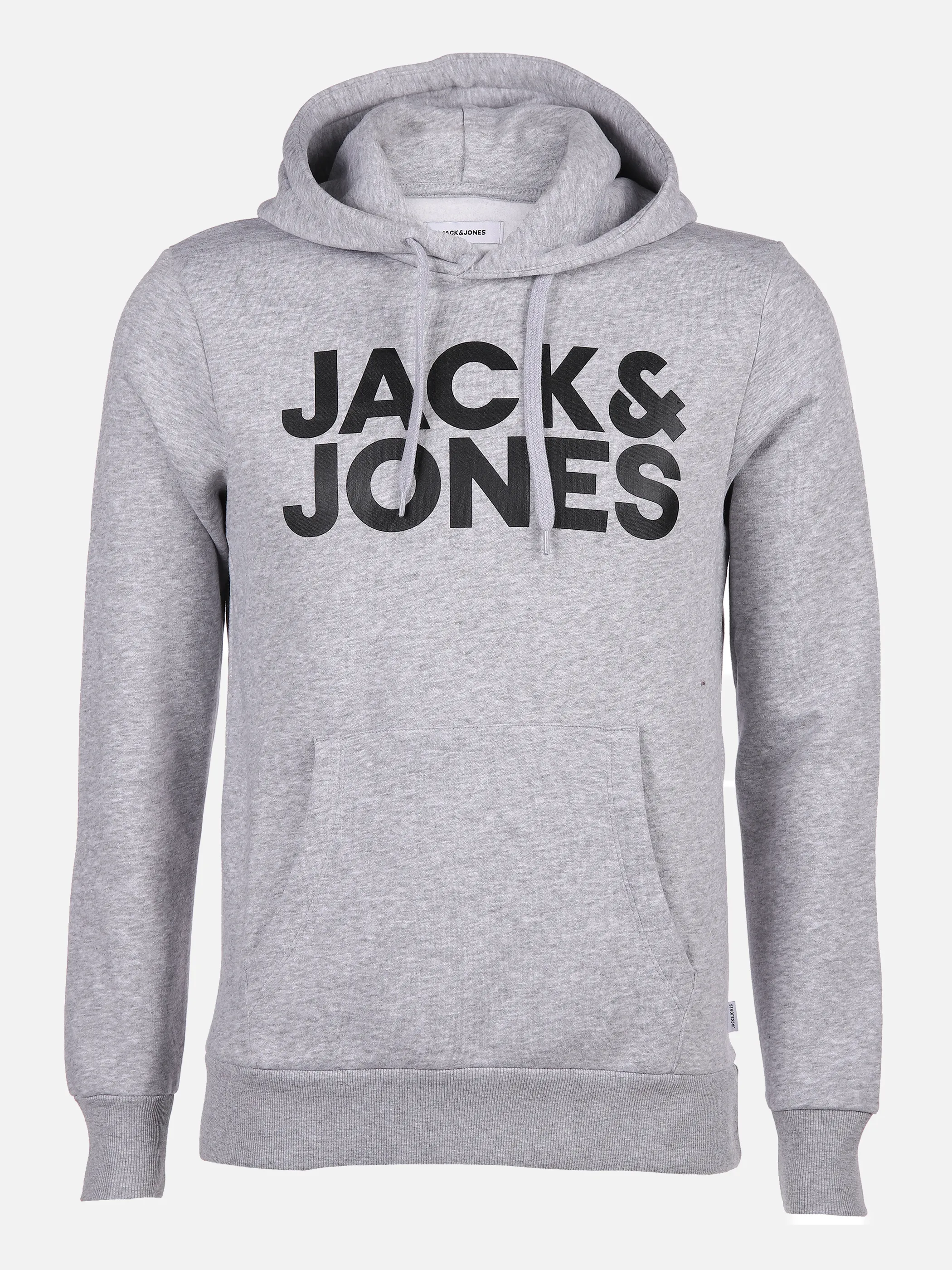 JACK & JONES Homme Pull à Capuche Hoodie Jjecorp Logo- 2er Paquet