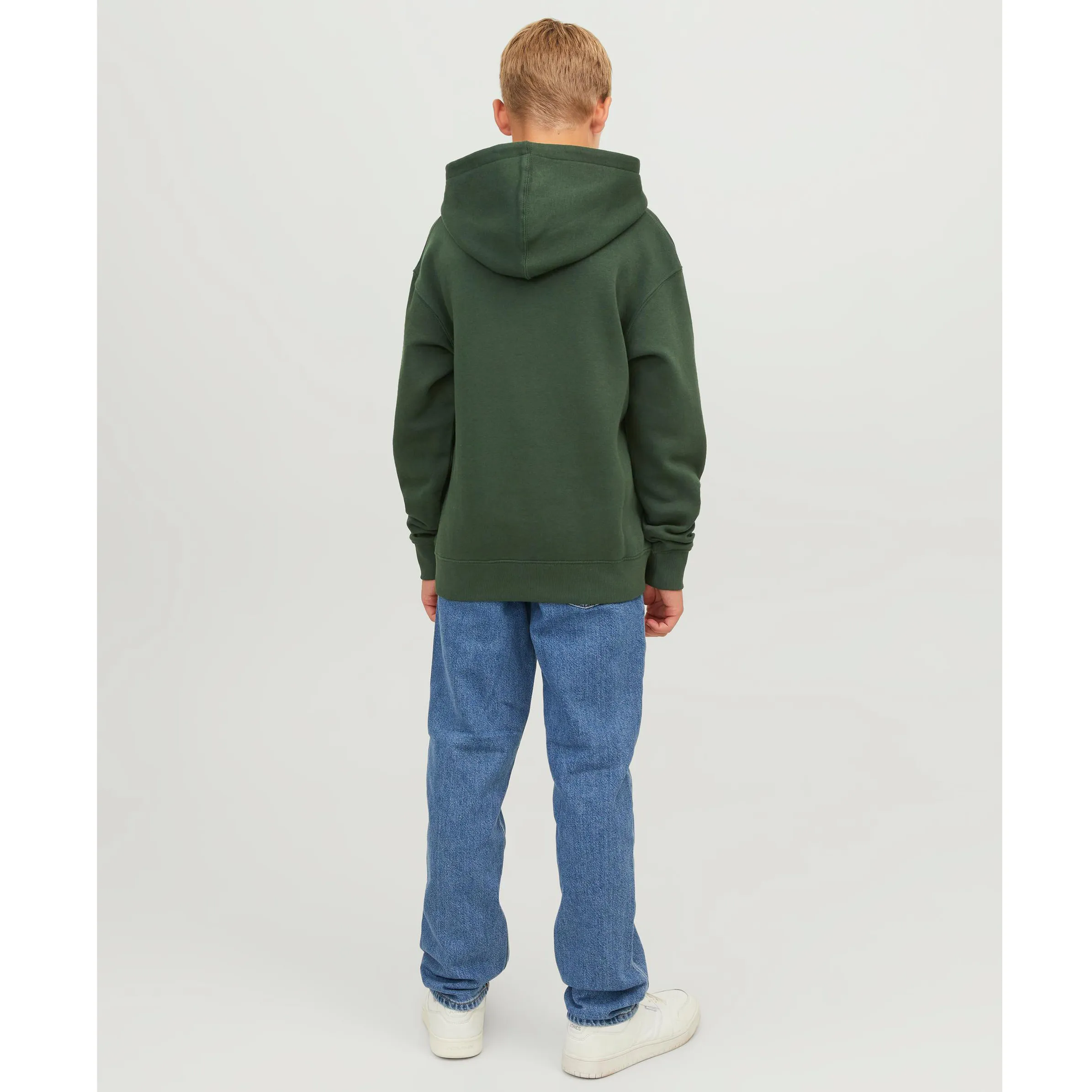 Jack&Jones Junior 12237468 JJESTAR JJ SWEAT HOOD Grün 879587 176243001 2