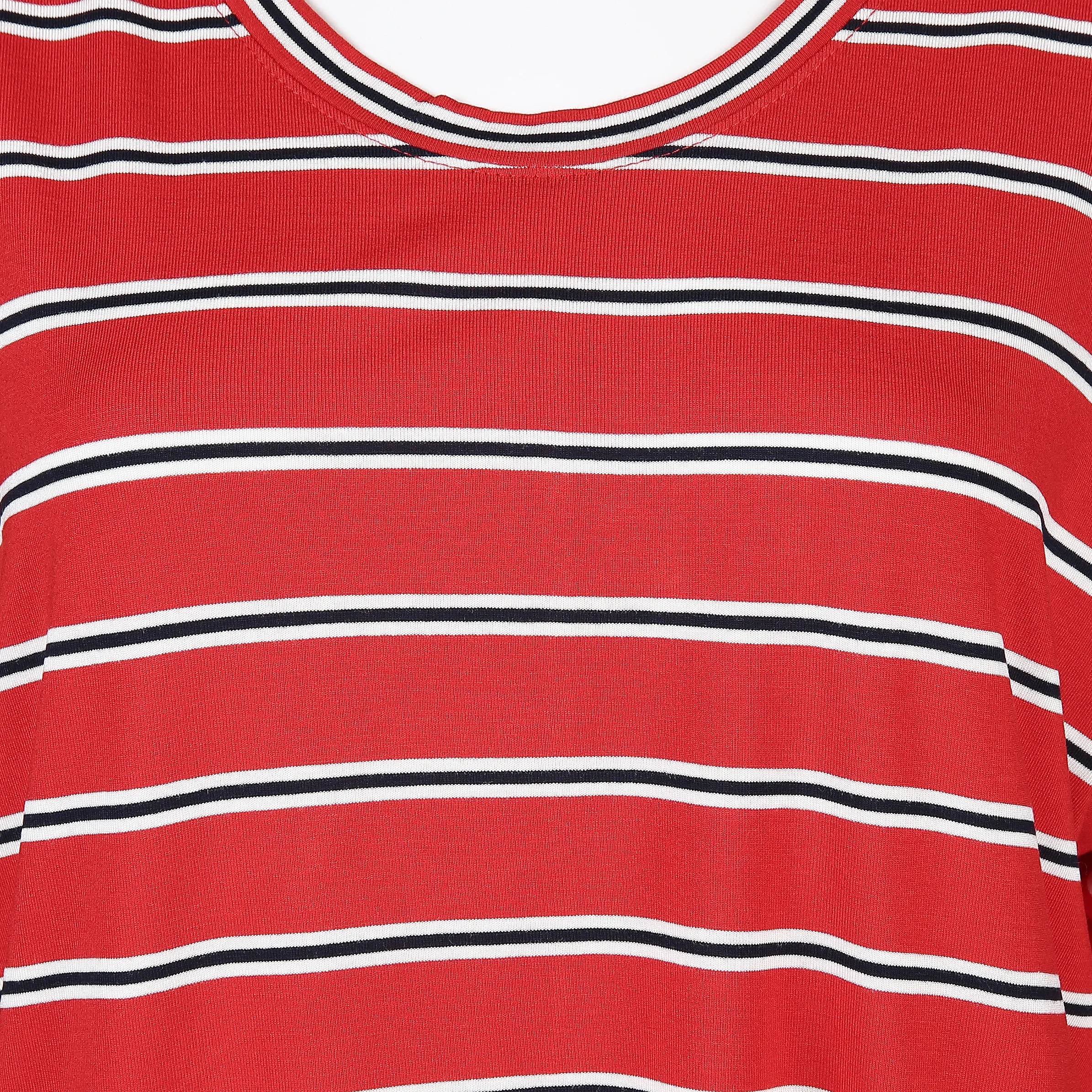 Tom Tailor 1004857 trendy stripe shirt Rot 799677 13406 3