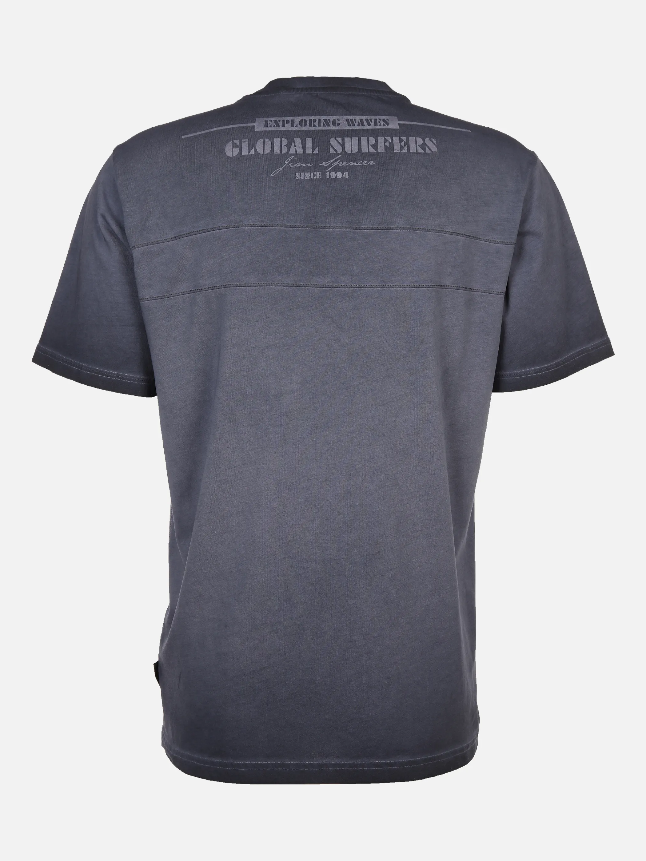 Jim Spencer He. Henleyshirt 1/2 Arm washer snap Blau 884158 NAVY 2 Jim Spencer He. Henleyshirt 1/2 Arm washer snap Blau 884158 NAVY 2