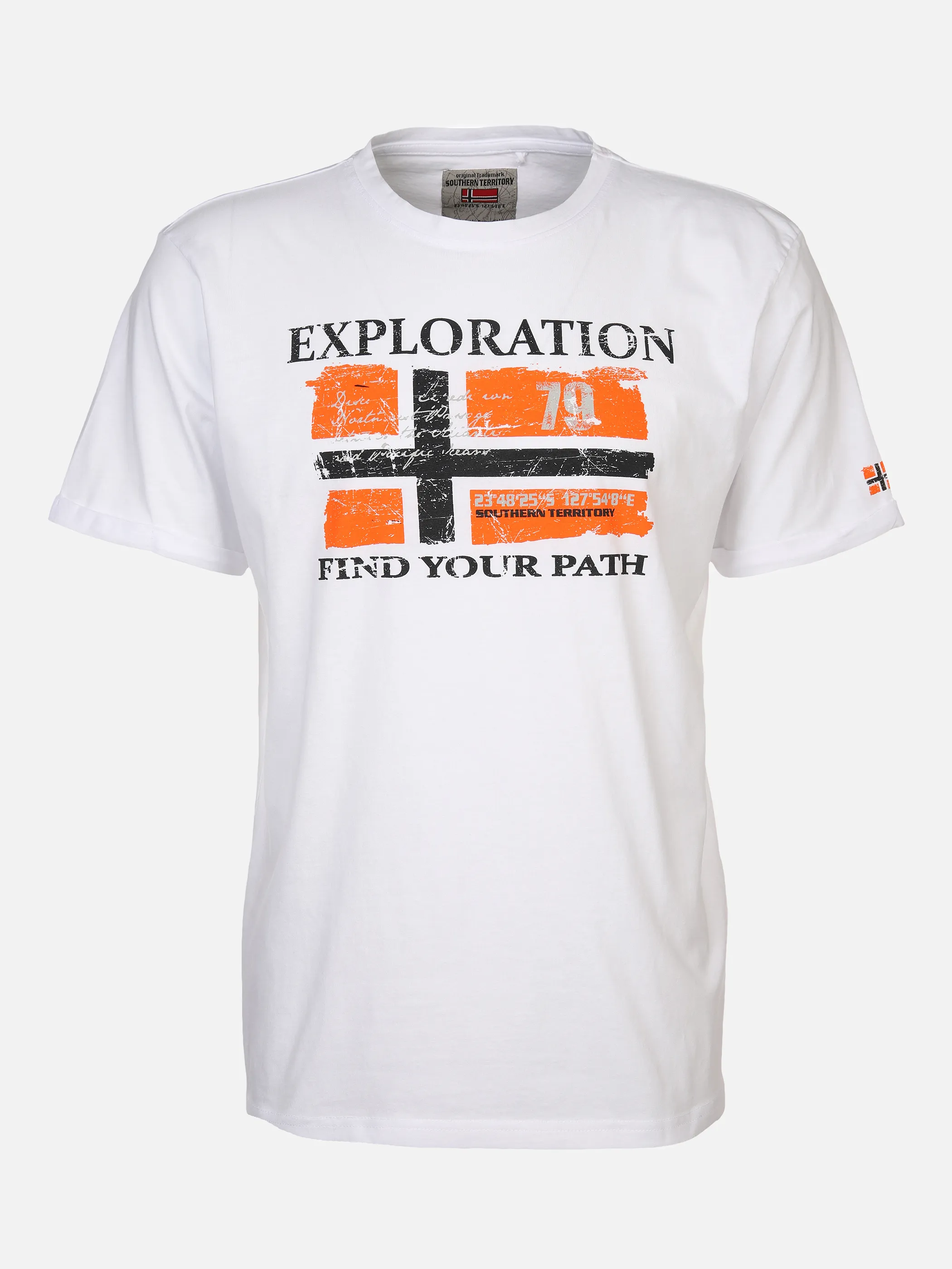 Southern Territory He. T-Shirt 1/2 Arm Logo Orange 873380 ORANGE 1