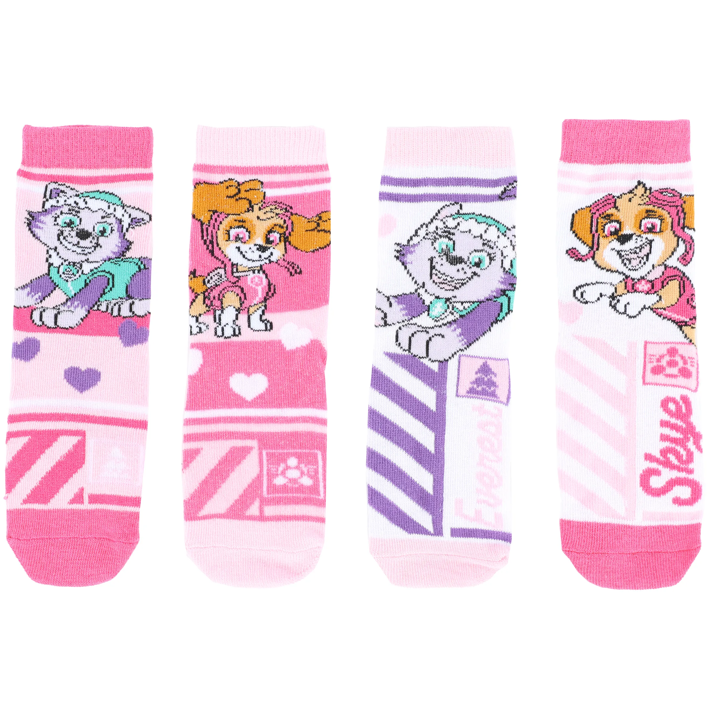 PAW Patrol KM Socken 4er Pack Paw Patrol Bunt 886141 PINK 1