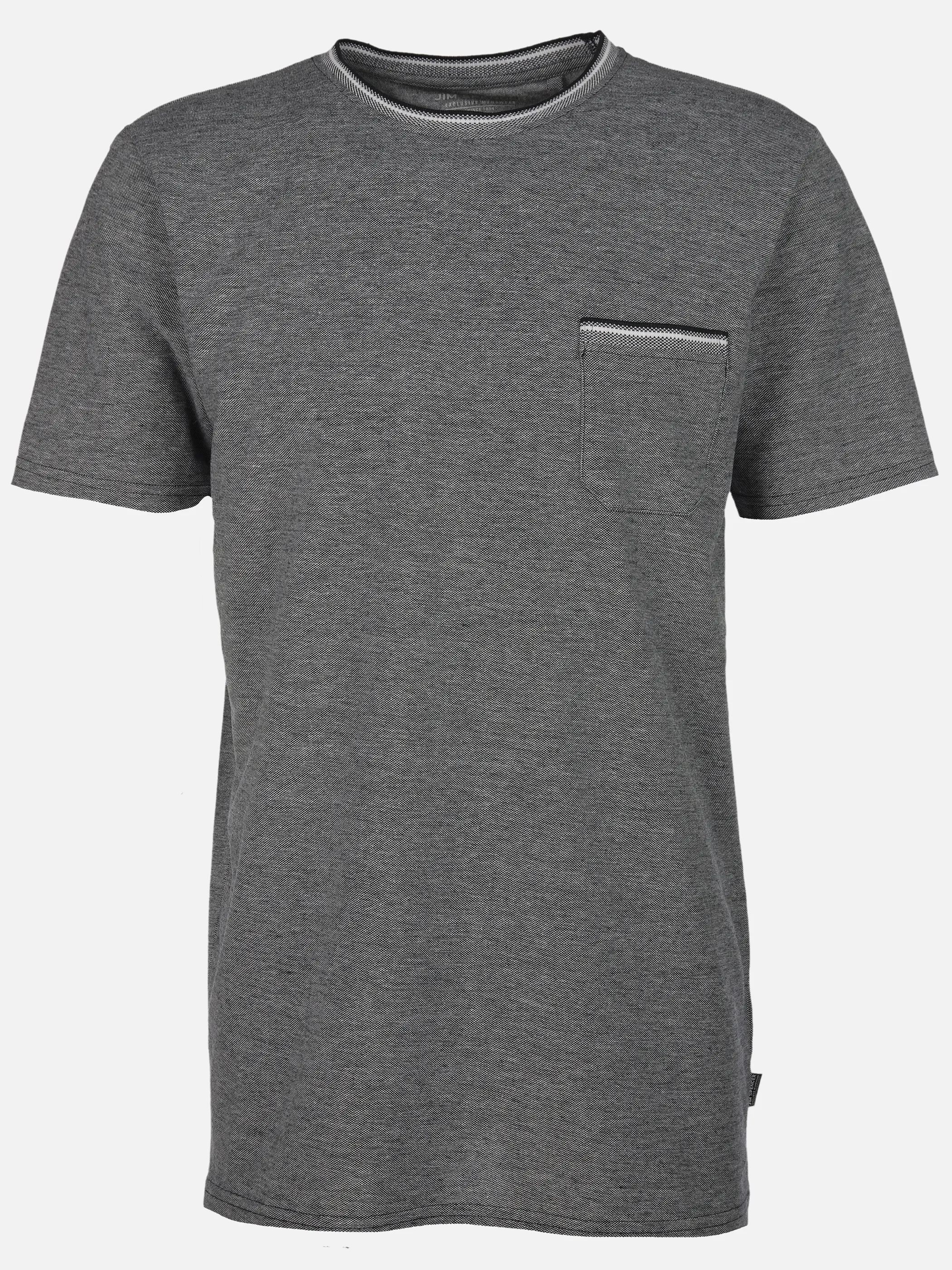 Jim Spencer He. T-Shirt 1/2 Arm twisted Blau 906257 NAVY 1