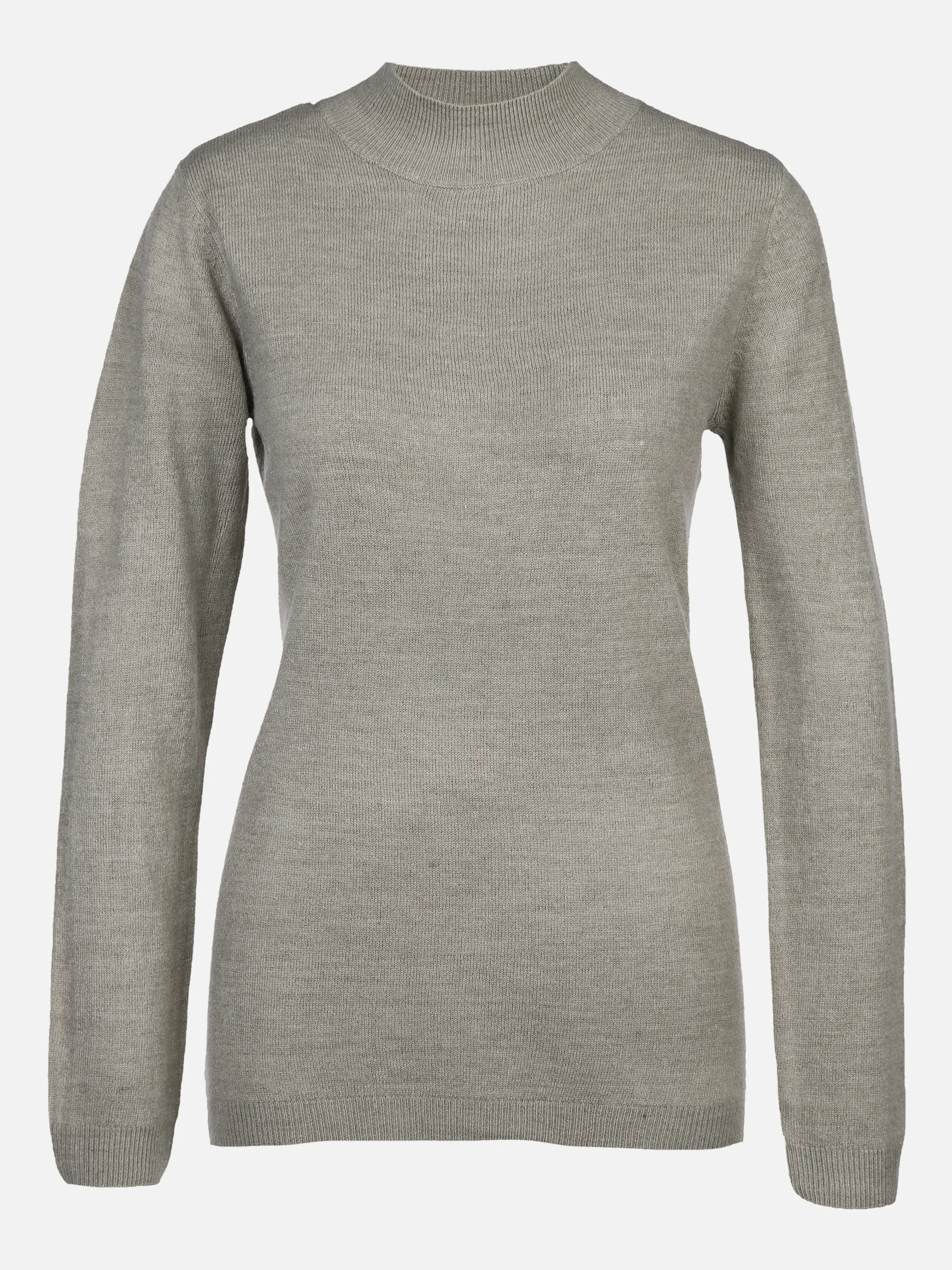 Sure Da-Stehkragenpullover cashmere Grau 866580 GREY MEL 1