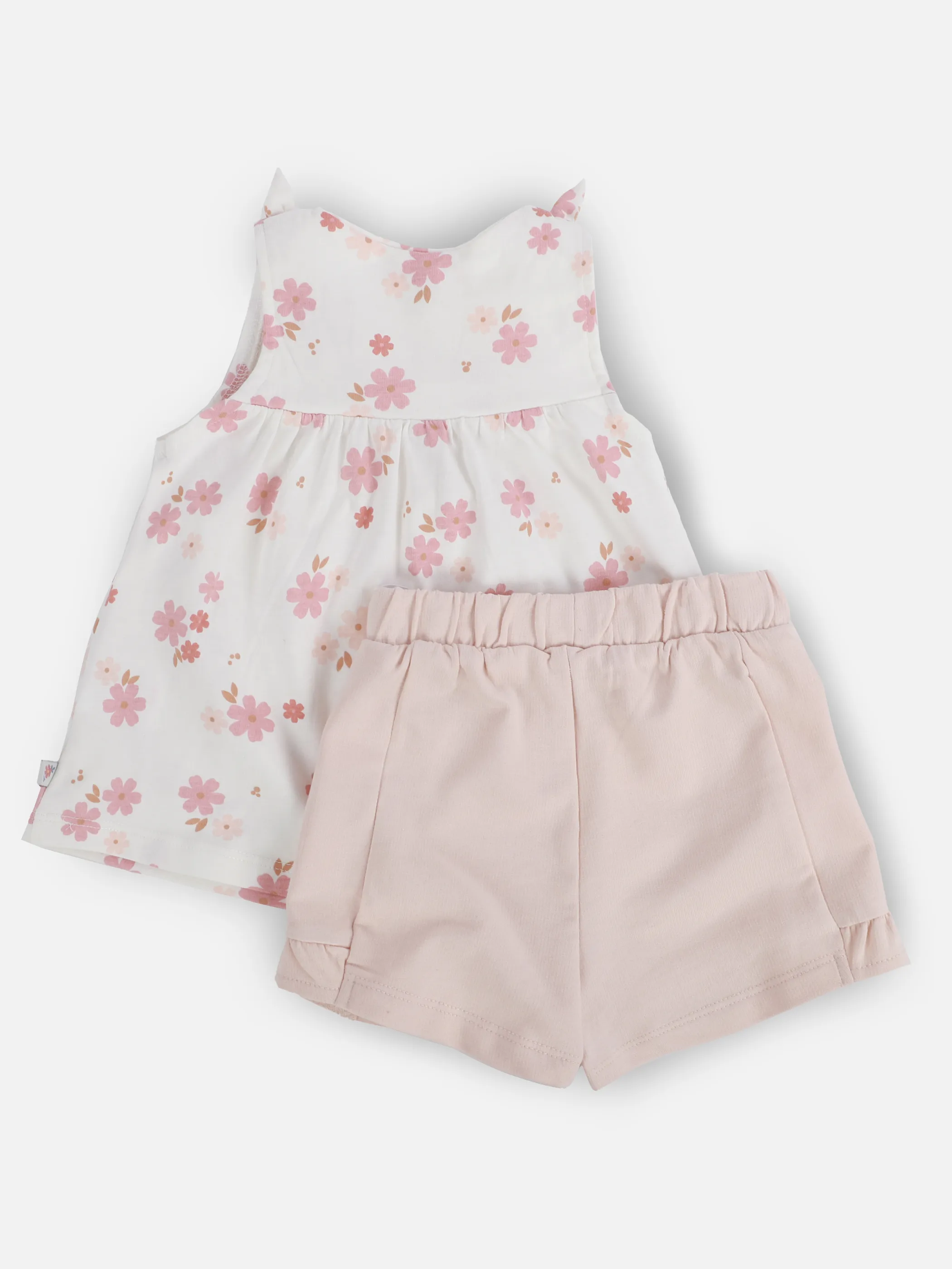 Bubble Gum BM Set mit AOP Blumen Top + hose in rosa/weiß Rosa 909810 ROSA/WEIß 2