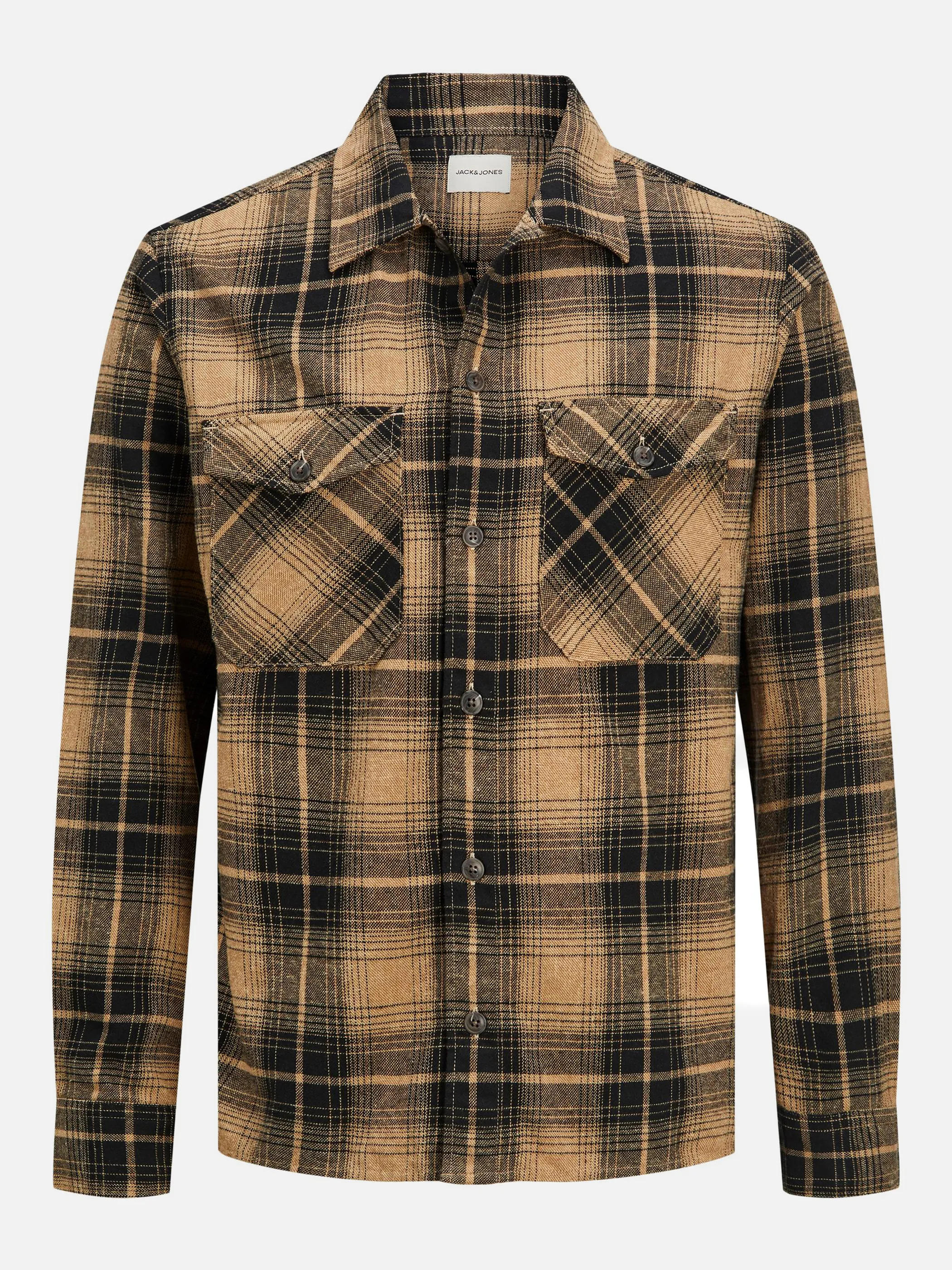 Jack Jones 12213478 JJEJAY OVERSHIRT L/S Braun 864762 213950 1