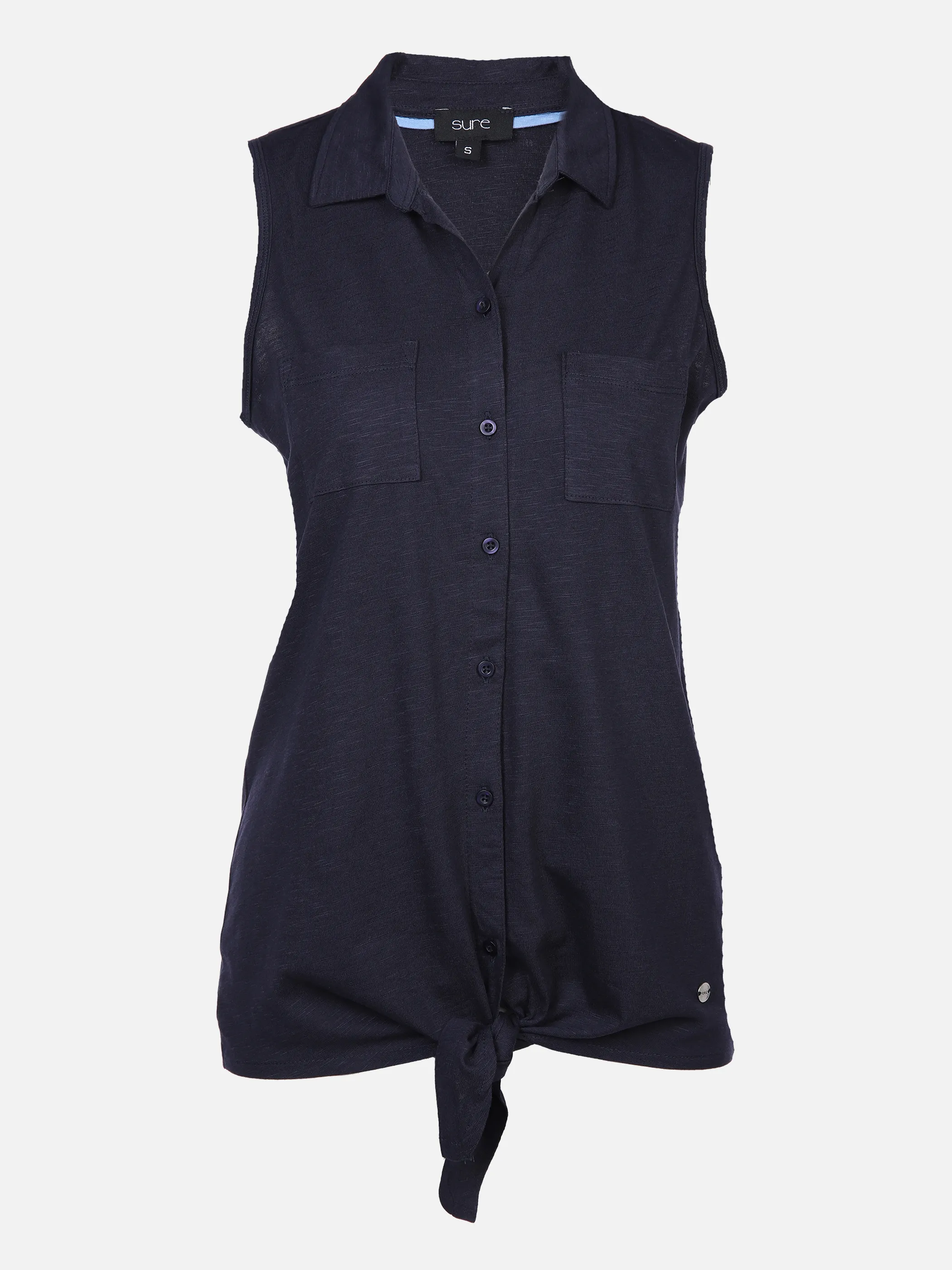 Sure Da-Blusen-Top m. Taschen Blau 866230 NAVY 1 Sure Da-Blusen-Top m. Taschen Blau 866230 NAVY 1