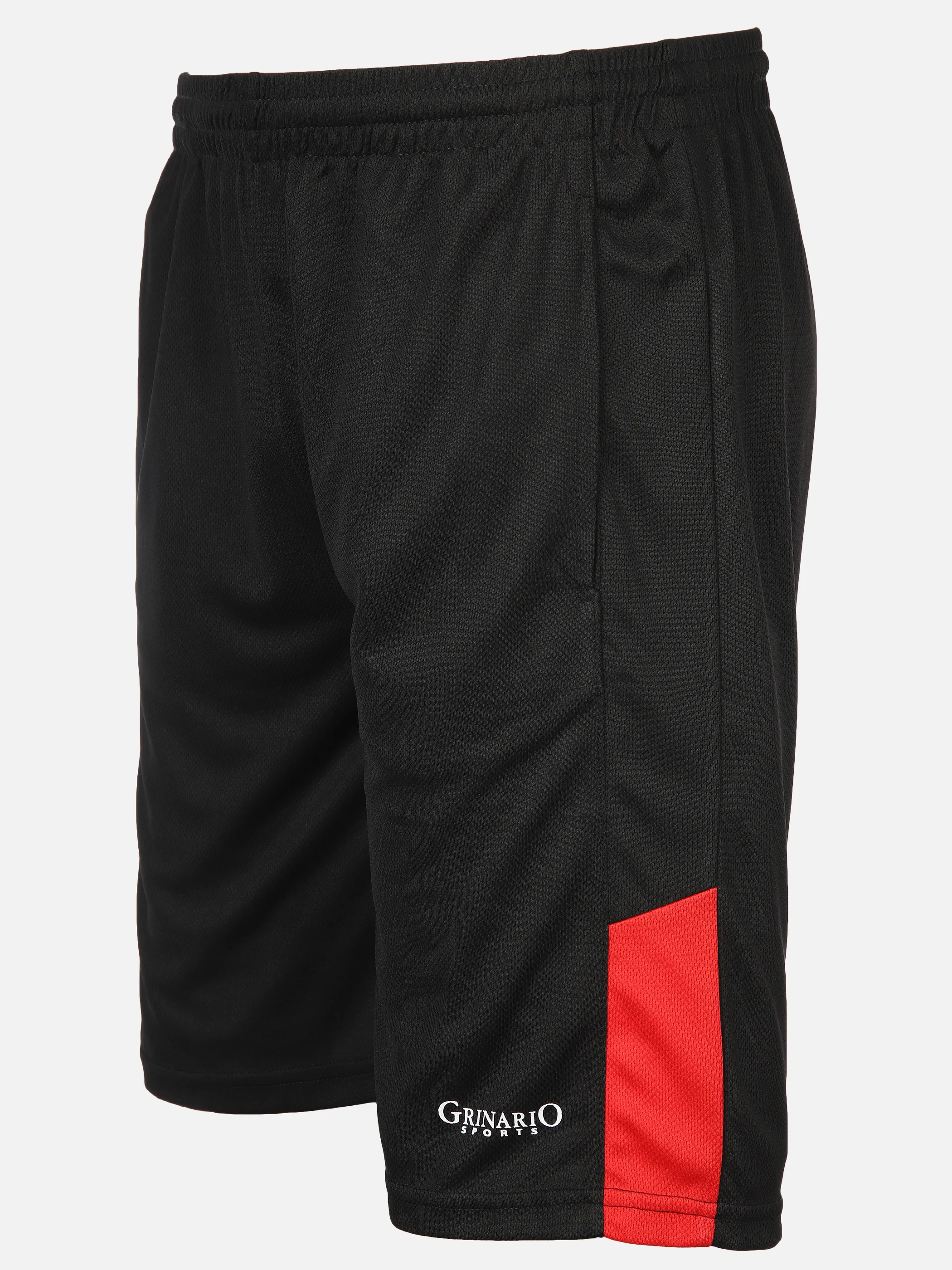 Grinario Sports He- Sport Shorts Team Schwarz 893409 BL/RED 3