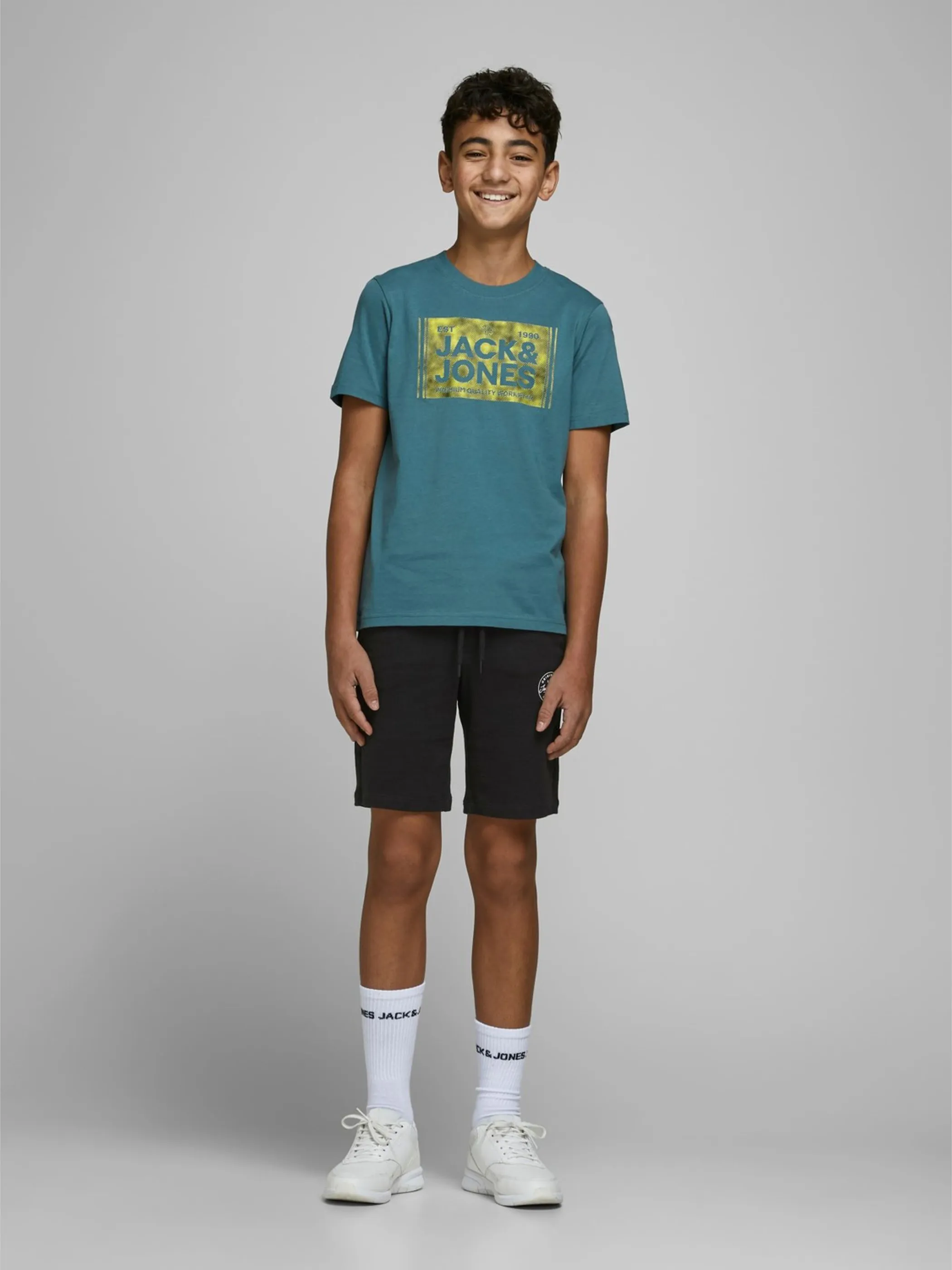 Jack&Jones Junior 12165944 JJI SHARK JJSWEAT SHO Schwarz 848089 178012 3 Jack&Jones Junior 12165944 JJI SHARK JJSWEAT SHO Schwarz 848089 178012 3