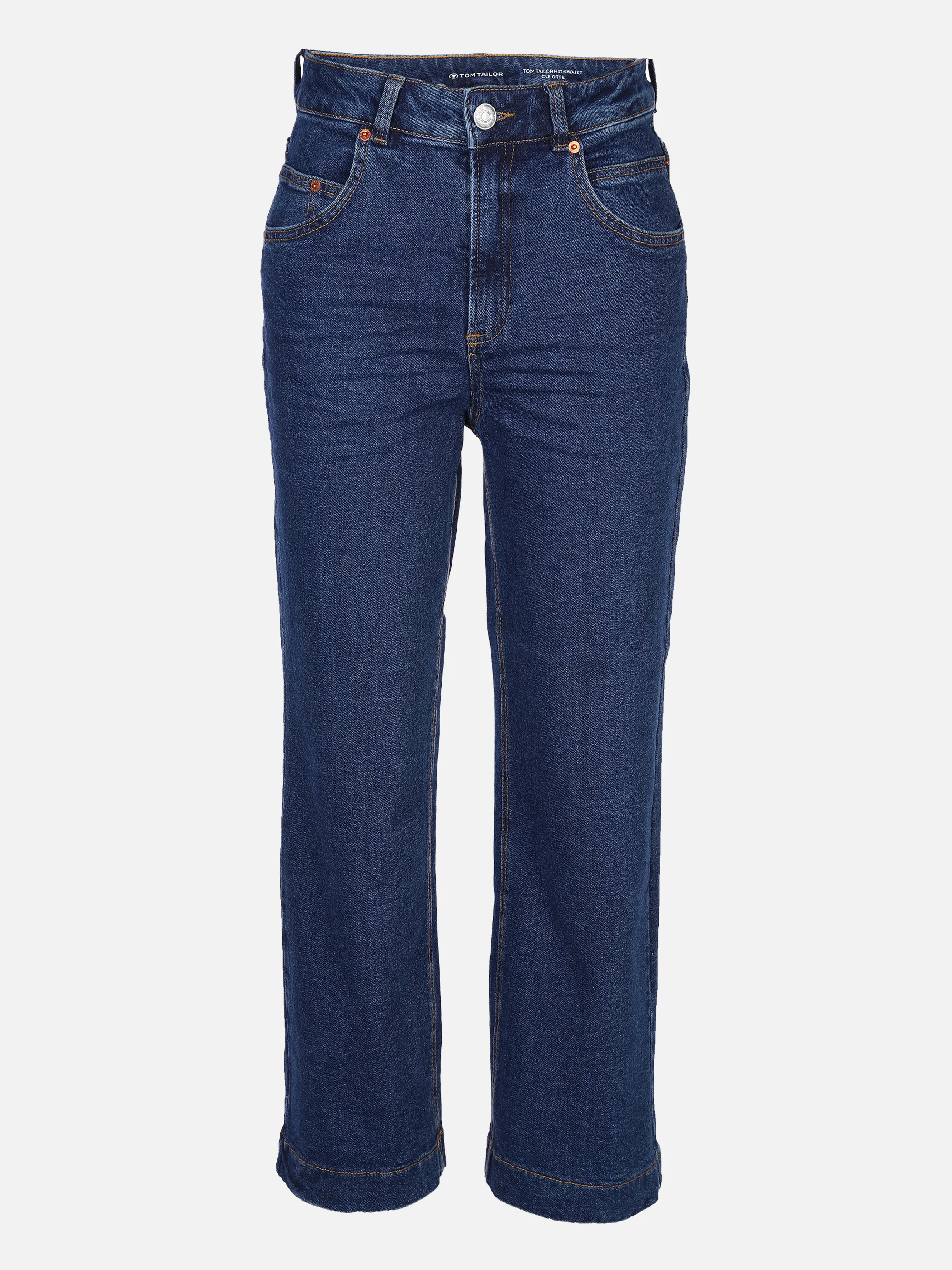 Tom Tailor 1032666 denim high waist culot Blau 869483 10113 1 Tom Tailor 1032666 denim high waist culot Blau 869483 10113 1
