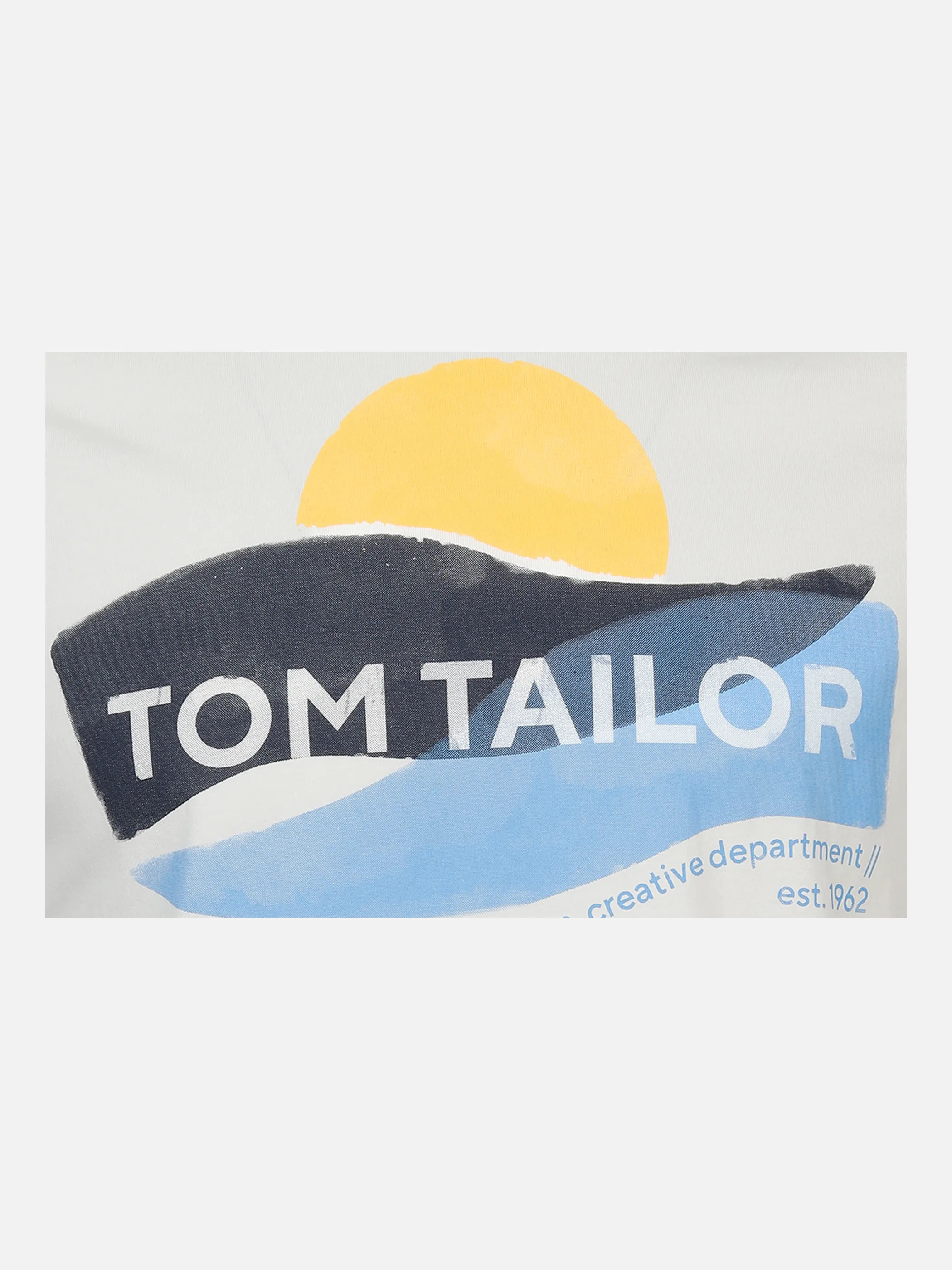 Tom Tailor 1036328 printed t-shirt Weiß 880546 10332 3
