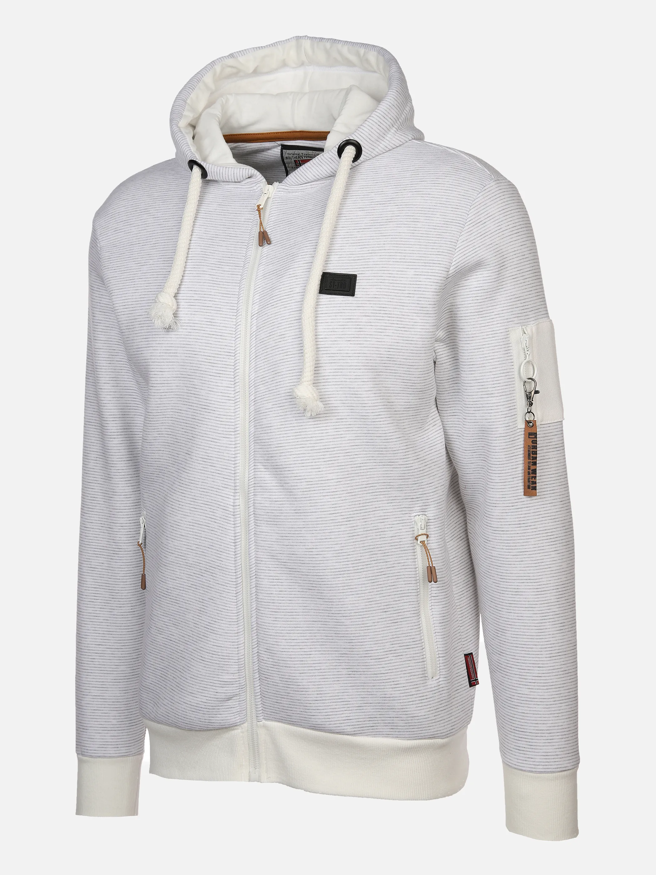Southern Territory He. Sweatjacke grindle Weiß 878612 OFFWHITE 3 Southern Territory He. Sweatjacke grindle Weiß 878612 OFFWHITE 3