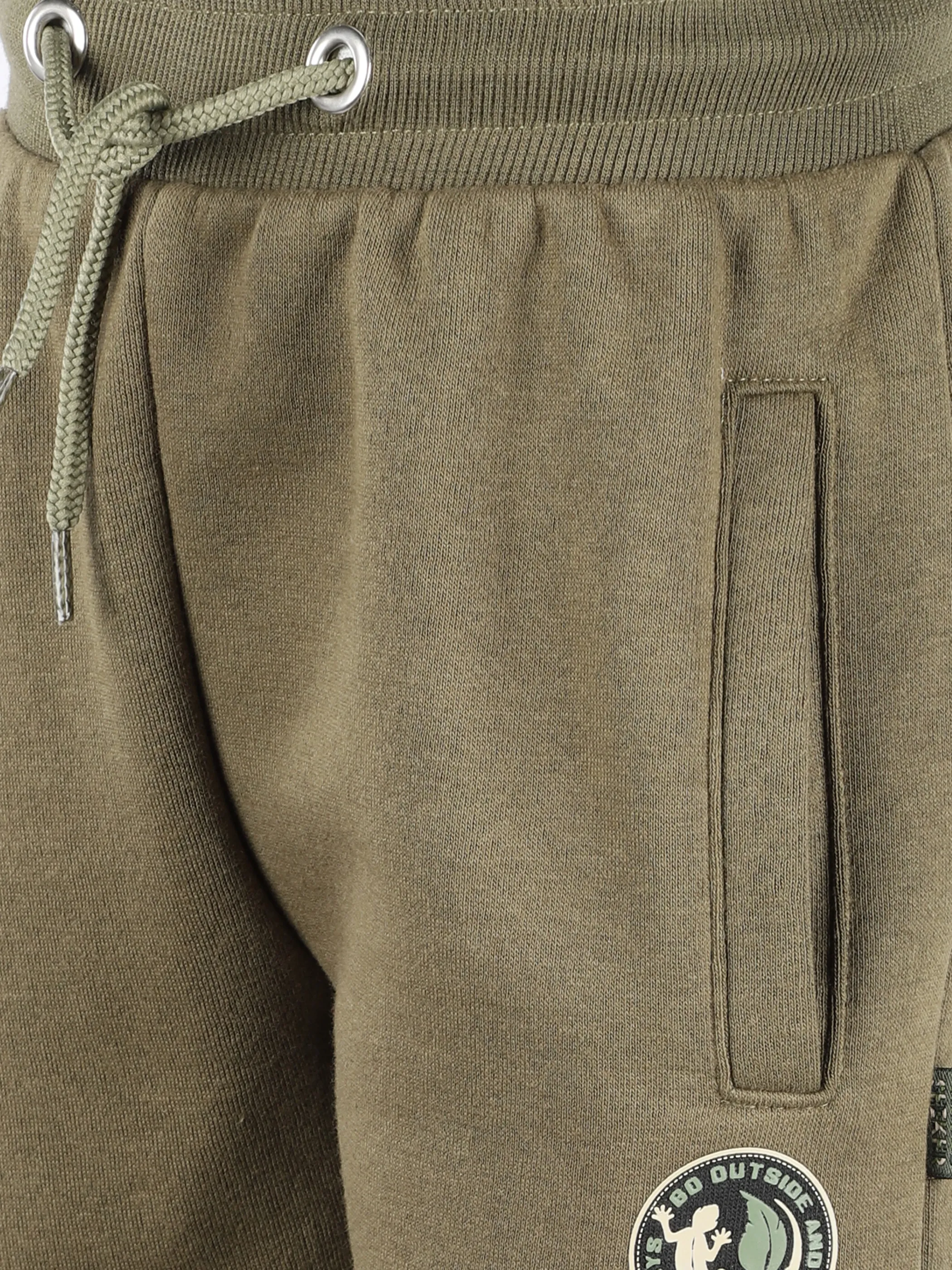 Stop + Go MB Jogginghose in oliv mit Grün 868363 OLIV 3 Stop + Go MB Jogginghose in oliv mit Grün 868363 OLIV 3
