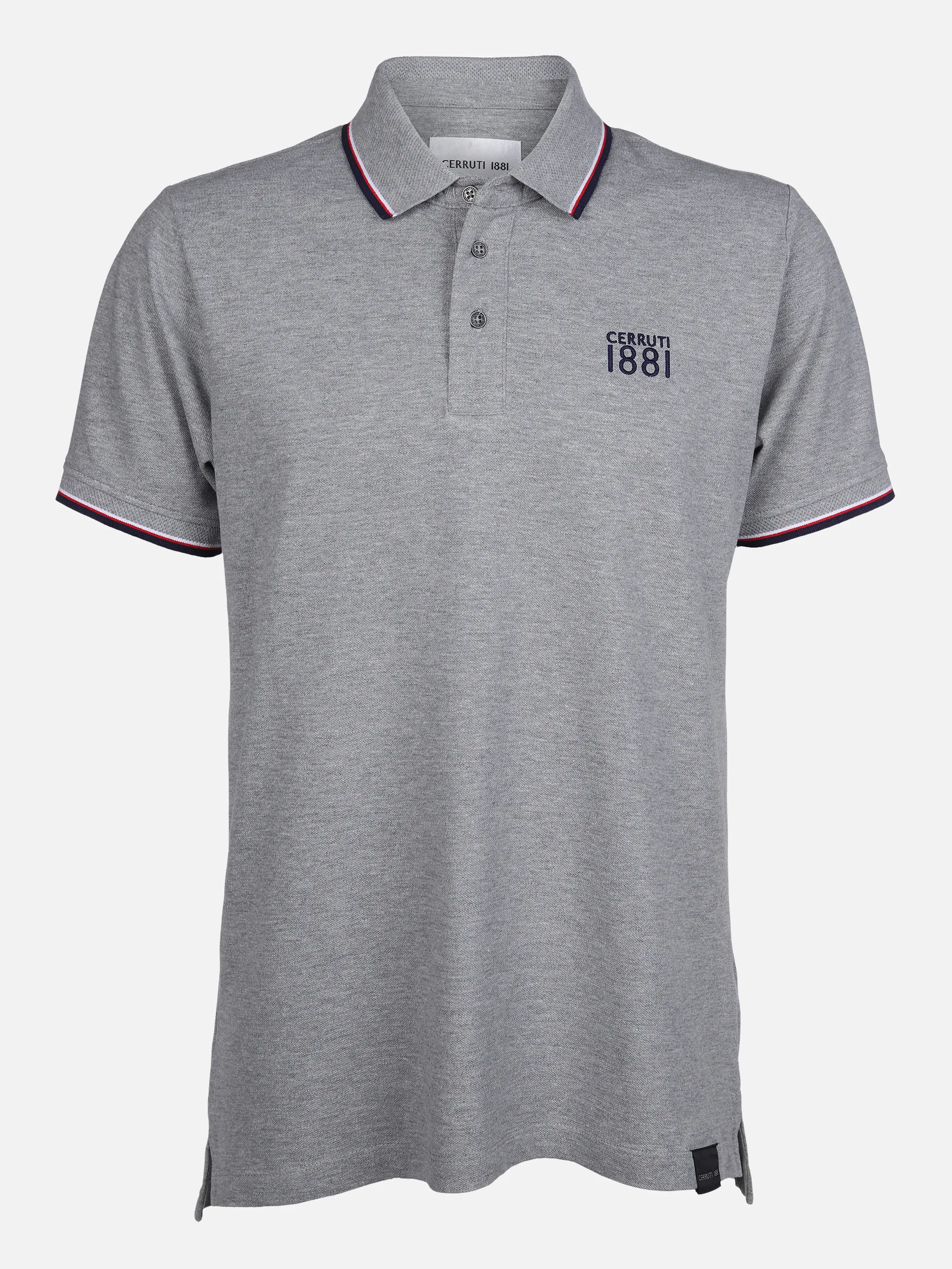 Cerruti 1881 He. Poloshirt 1/2 Arm Cerutti Grau 852934 GREY 1