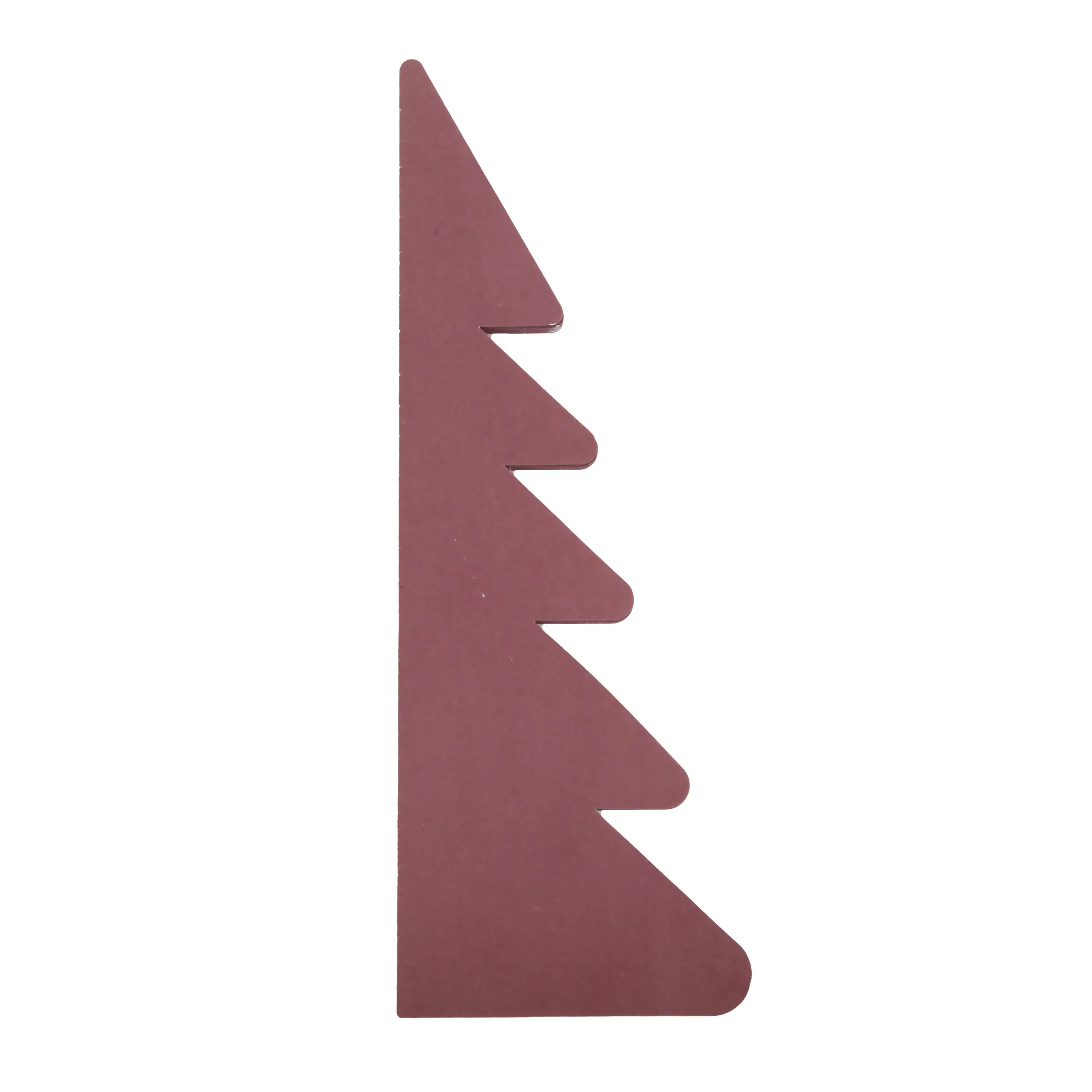 Weihnachten Papier Weihnachtsbaum 30cm mit Rot 886627 BORDEAUX 2