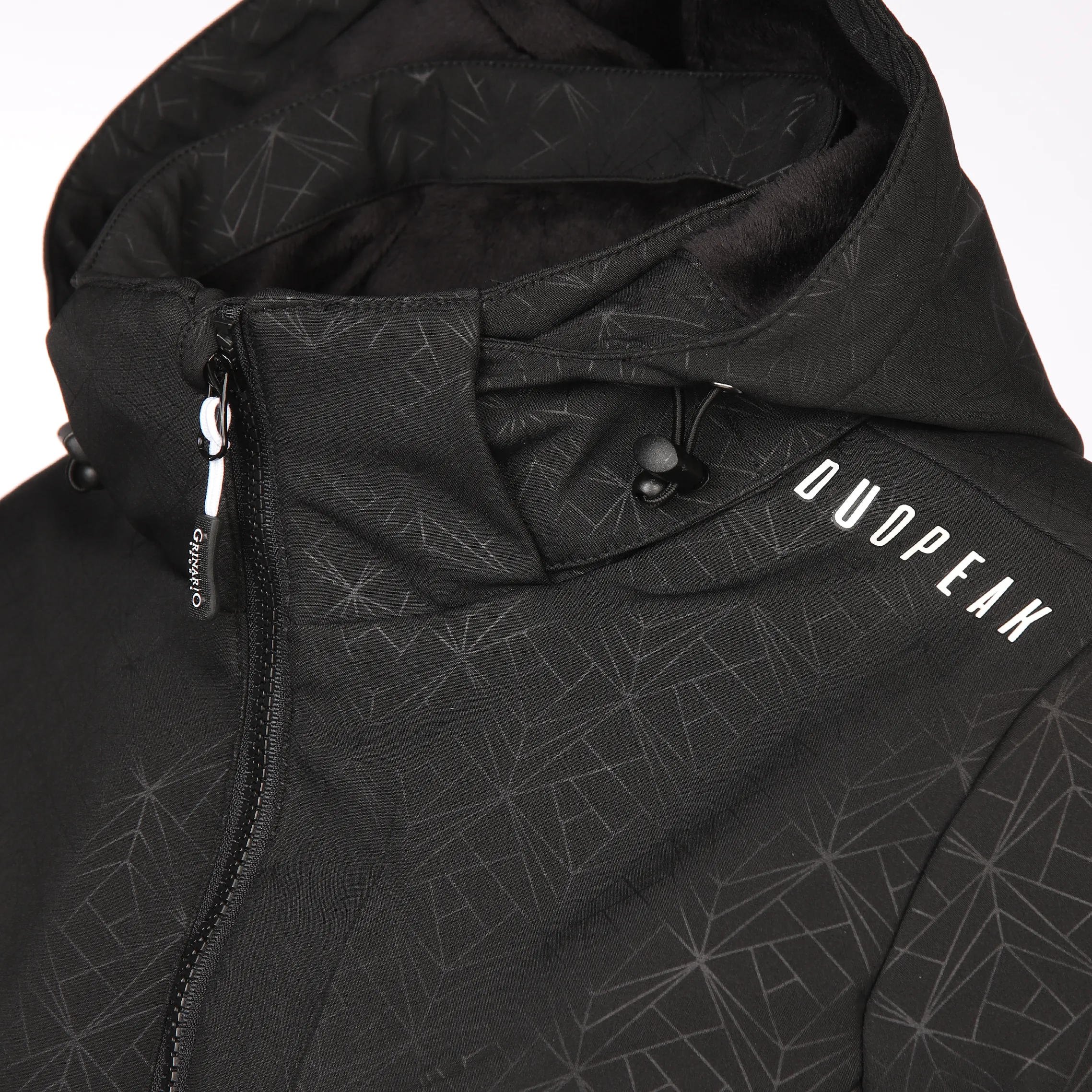 Grinario Sports Da-Softshelljacke mit Kapuze Schwarz 880399 BLACK 4 Grinario Sports Da-Softshelljacke mit Kapuze Schwarz 880399 BLACK 4