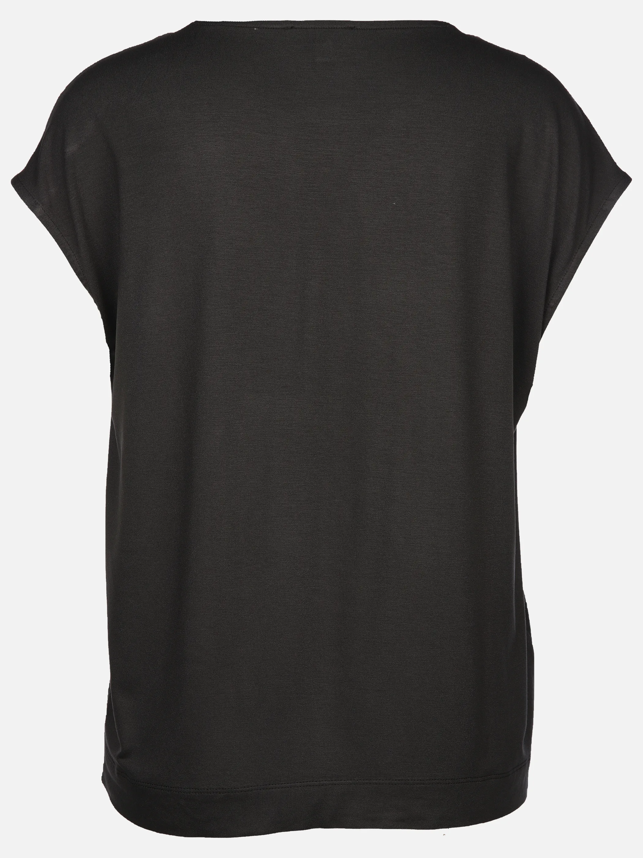 Lisa Tossa Da-T-Shirt aus Materialmix Schwarz 913488 SW 2