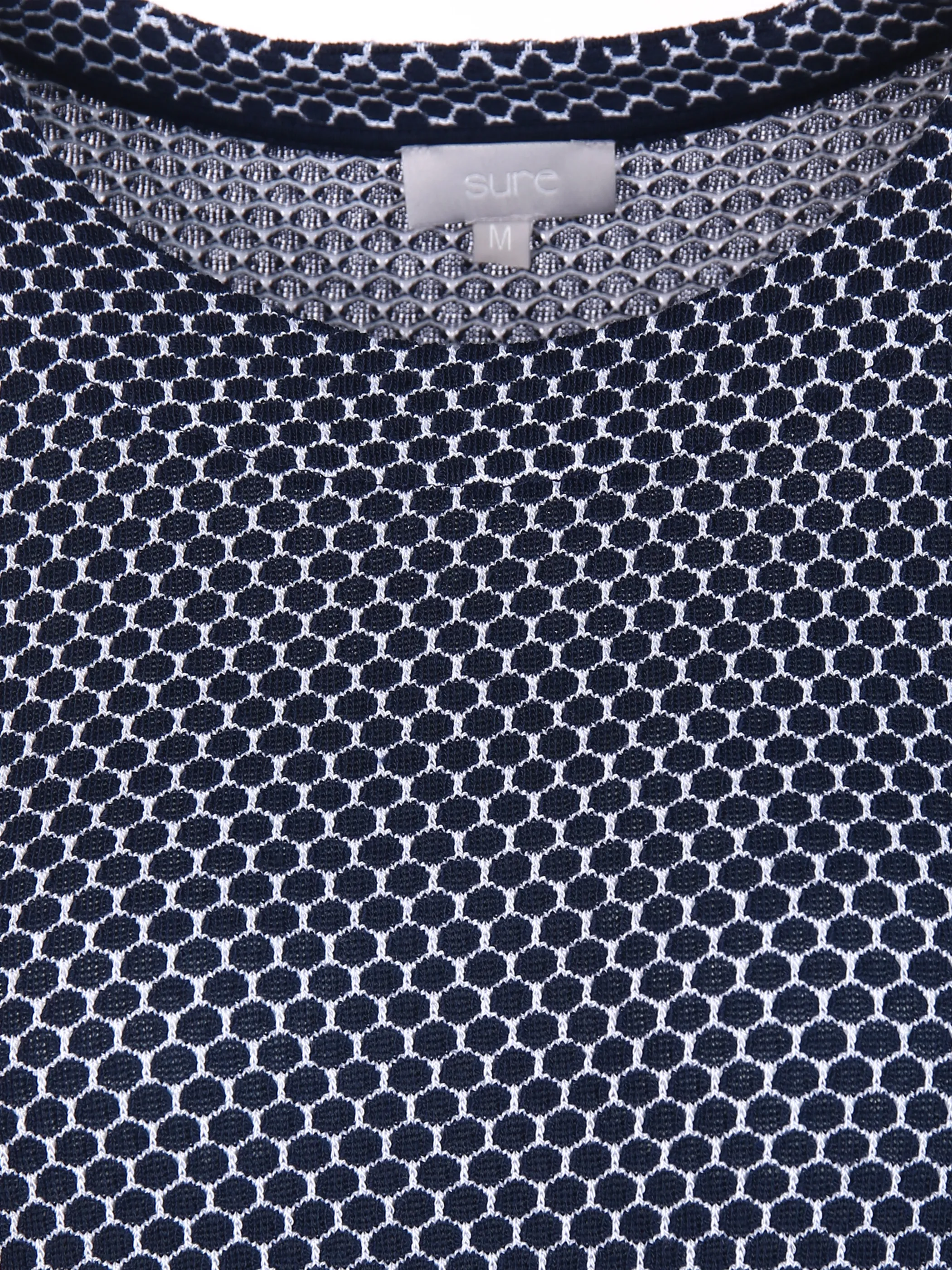 Sure Da-Strukturshirt 1/1 Arm Blau 851870 MARINE/WHI 3 Sure Da-Strukturshirt 1/1 Arm Blau 851870 MARINE/WHI 3
