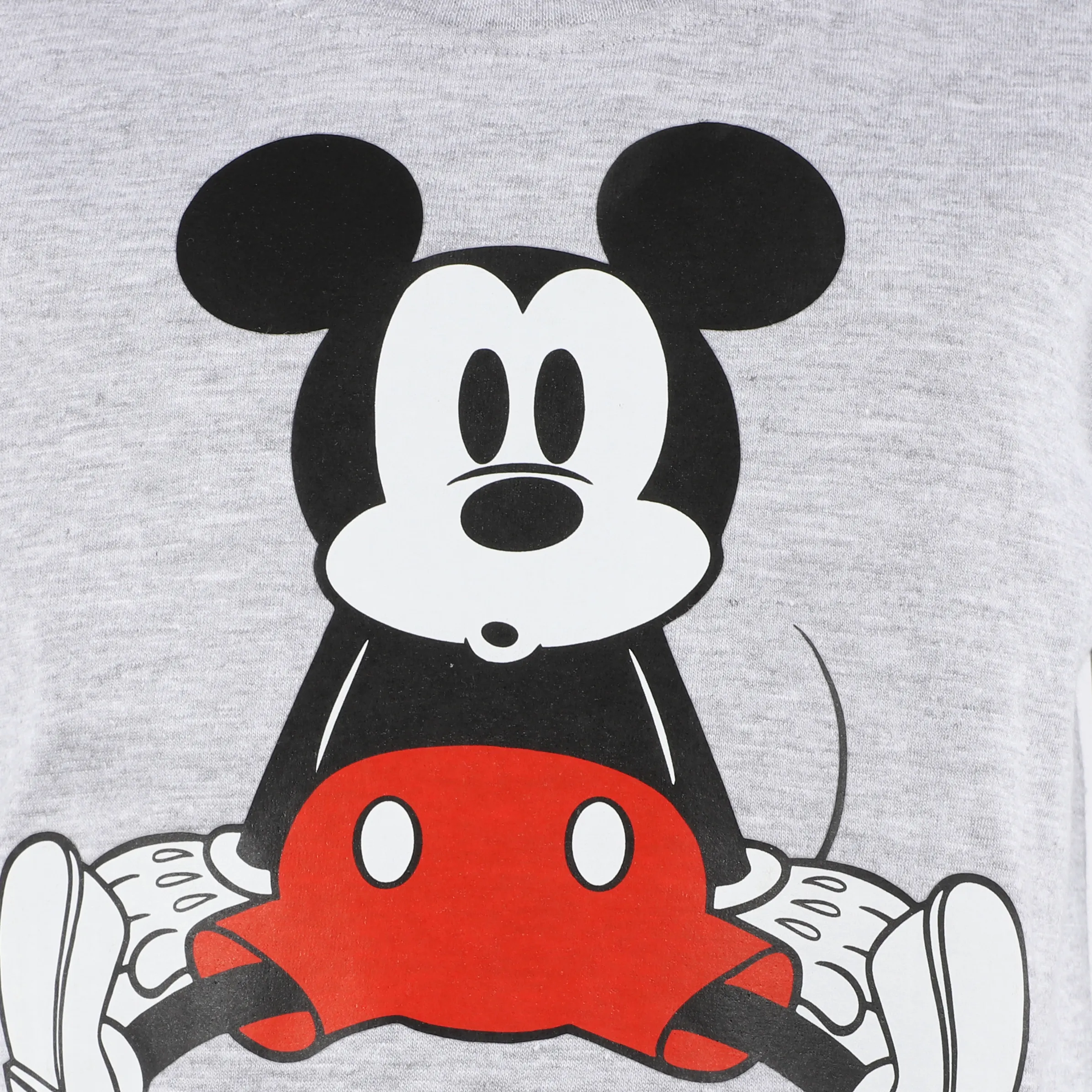 Mickey Mouse KJ TShirt Mickey Mouse in grau  melange Grau 880138 GRAU 3