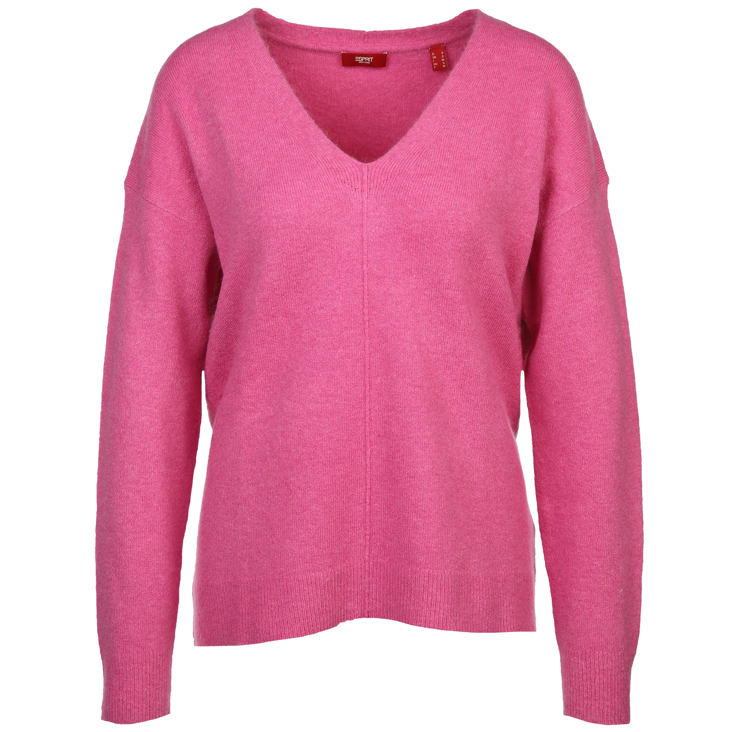 Esprit 103EE1I347 F vneck sweater Pink 889251 E664 1