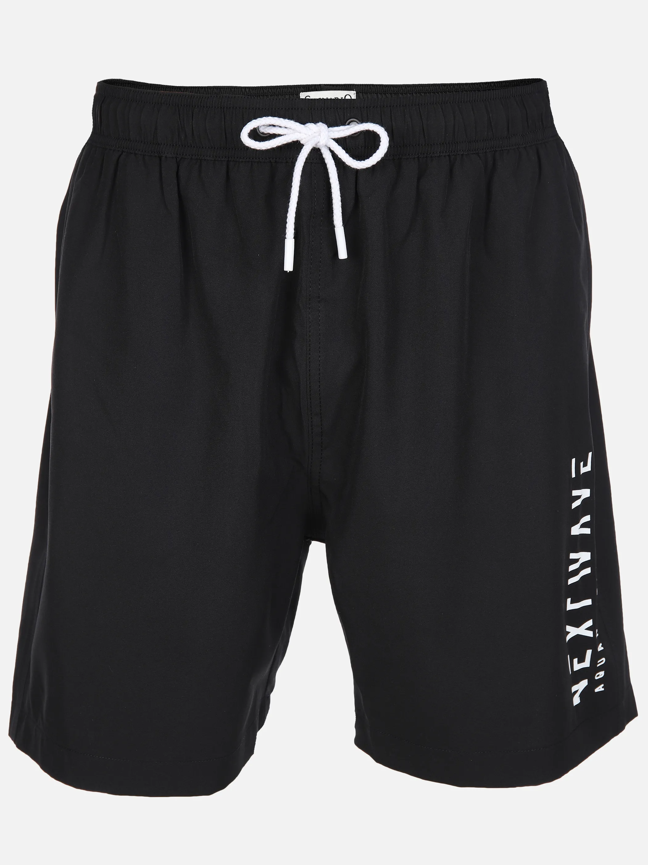 Grinario Sports He-Badeshorts mit Druck Schwarz 890360 BLACK 1