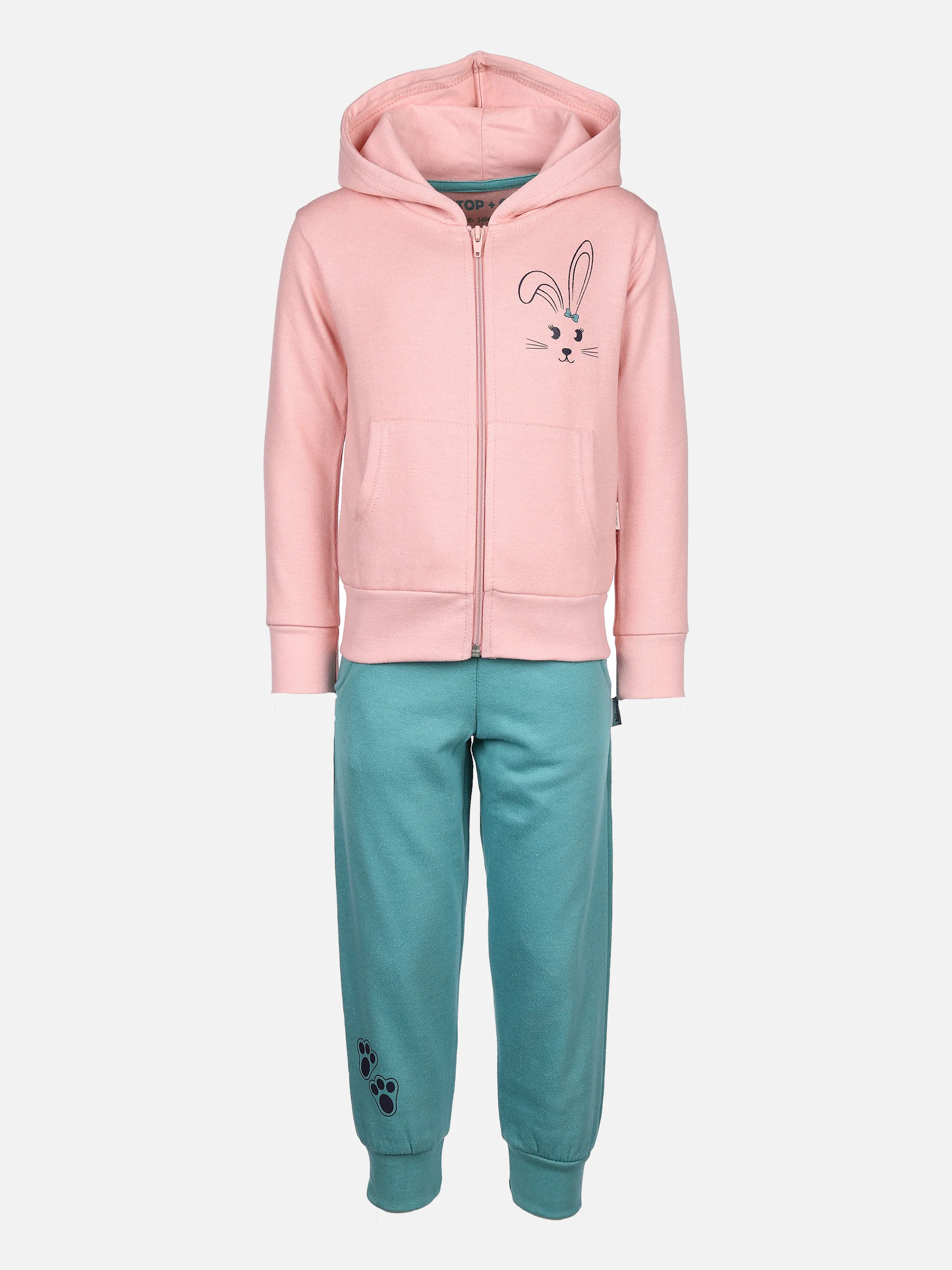 Stop + Go Kl. Md-Jogginganzug Rosa 849513 ROSA/BLUE 1