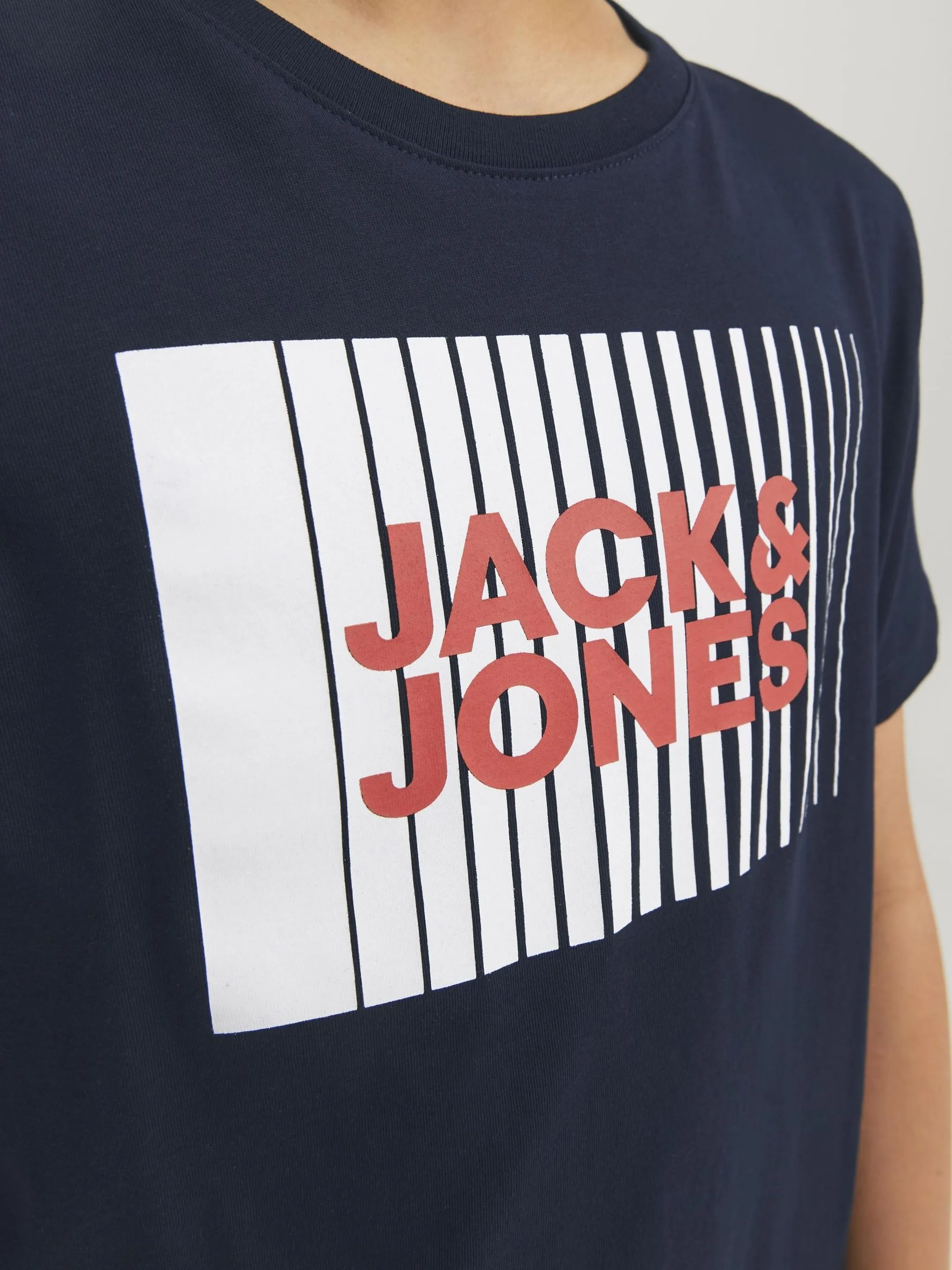 Jack&Jones Junior 12237411 JJECORP LOGO TEE PLAY Blau 890861 175876 3
