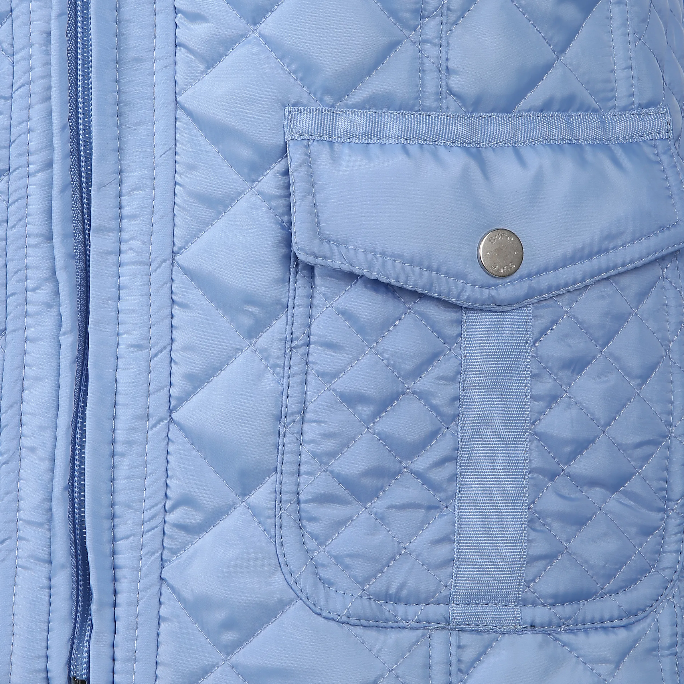 Sure Da-Steppjacke gefüttert Blau 802964 HELLBLAU 3