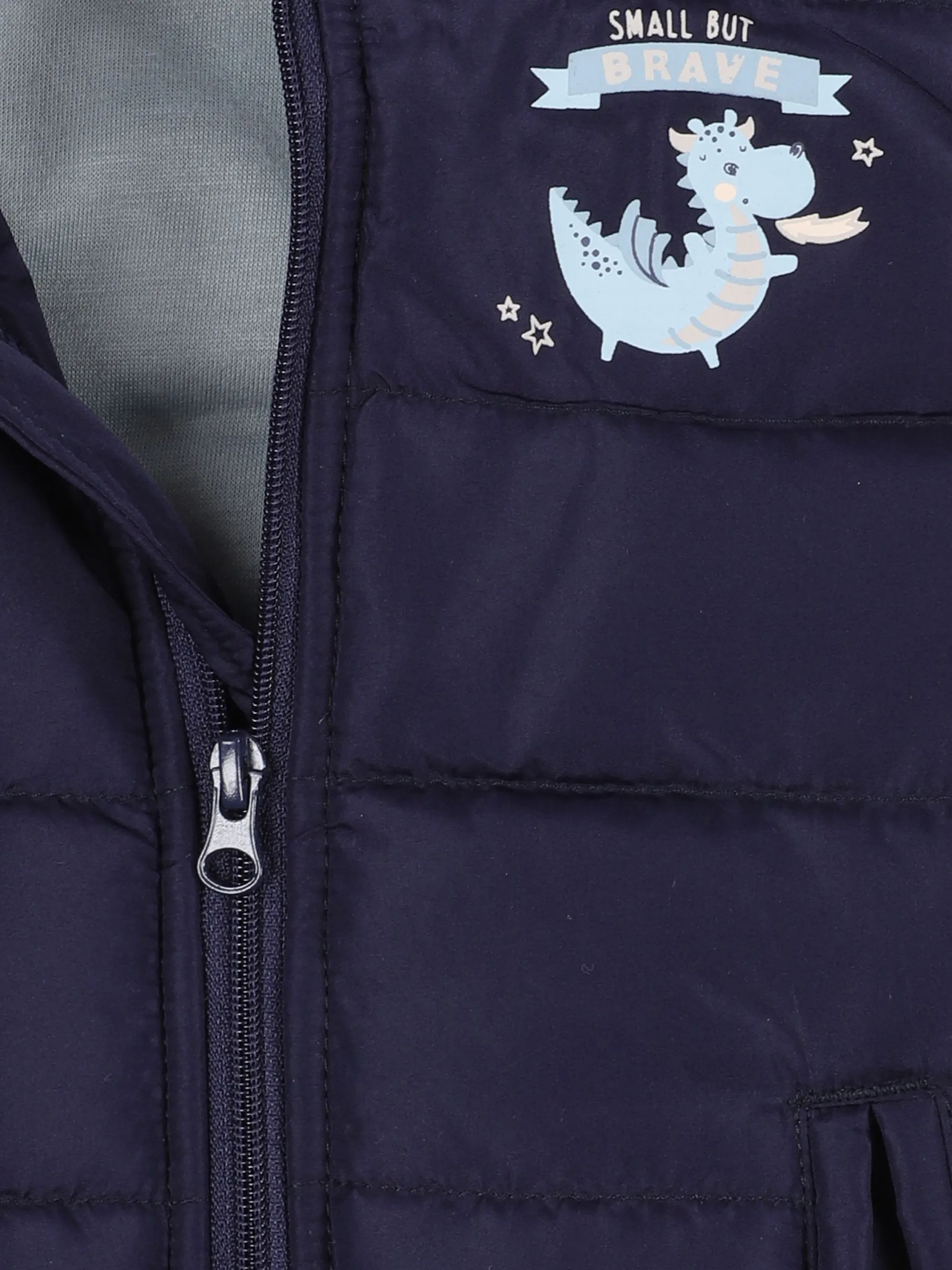 Bubble Gum BB Weste in navy mit AOP und Blau 868481 NAVY 3 Bubble Gum BB Weste in navy mit AOP und Blau 868481 NAVY 3