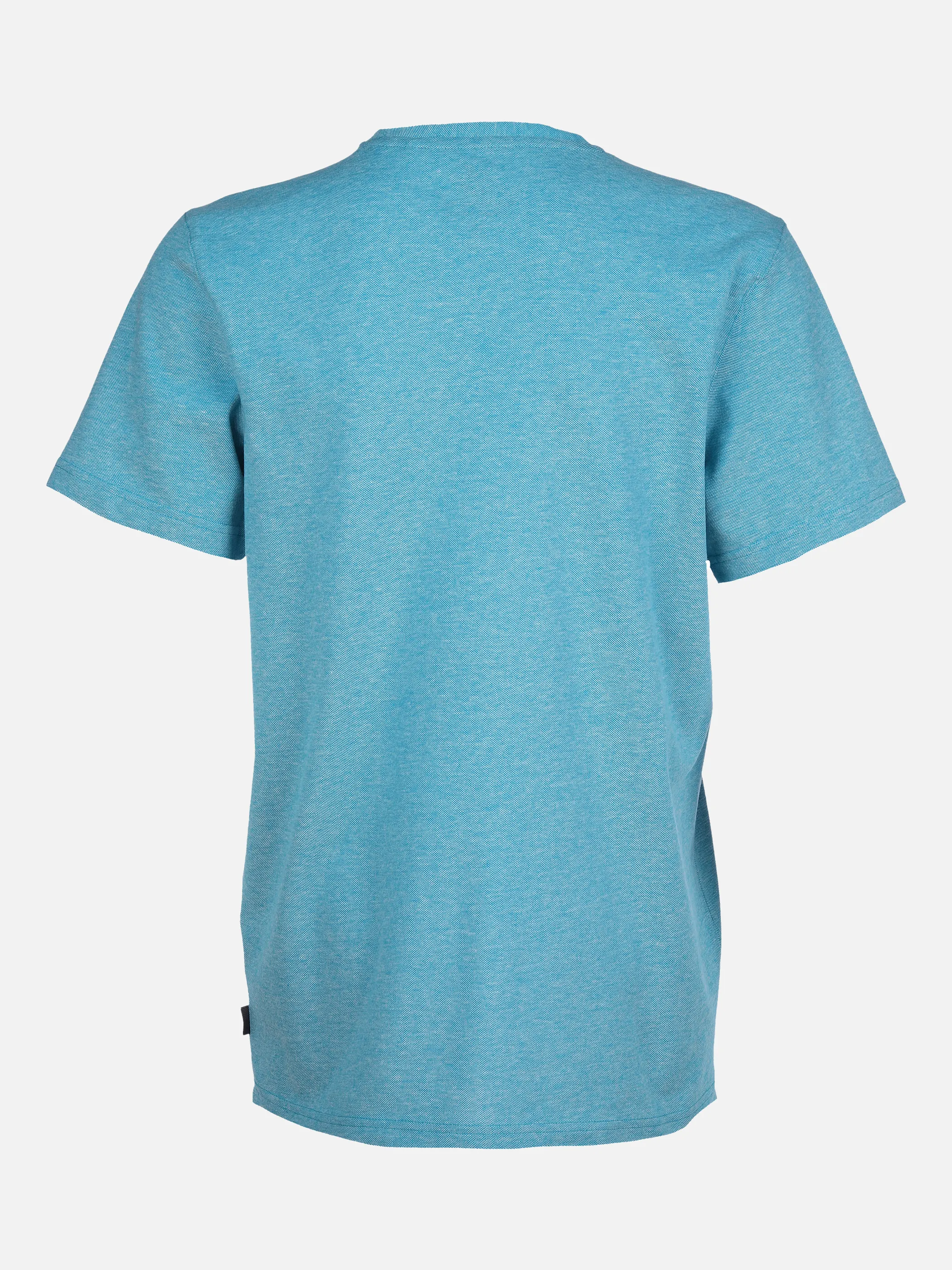 Jim Spencer He. T-Shirt 1/2 Arm pique Blau 862097 AQUA MEL 2