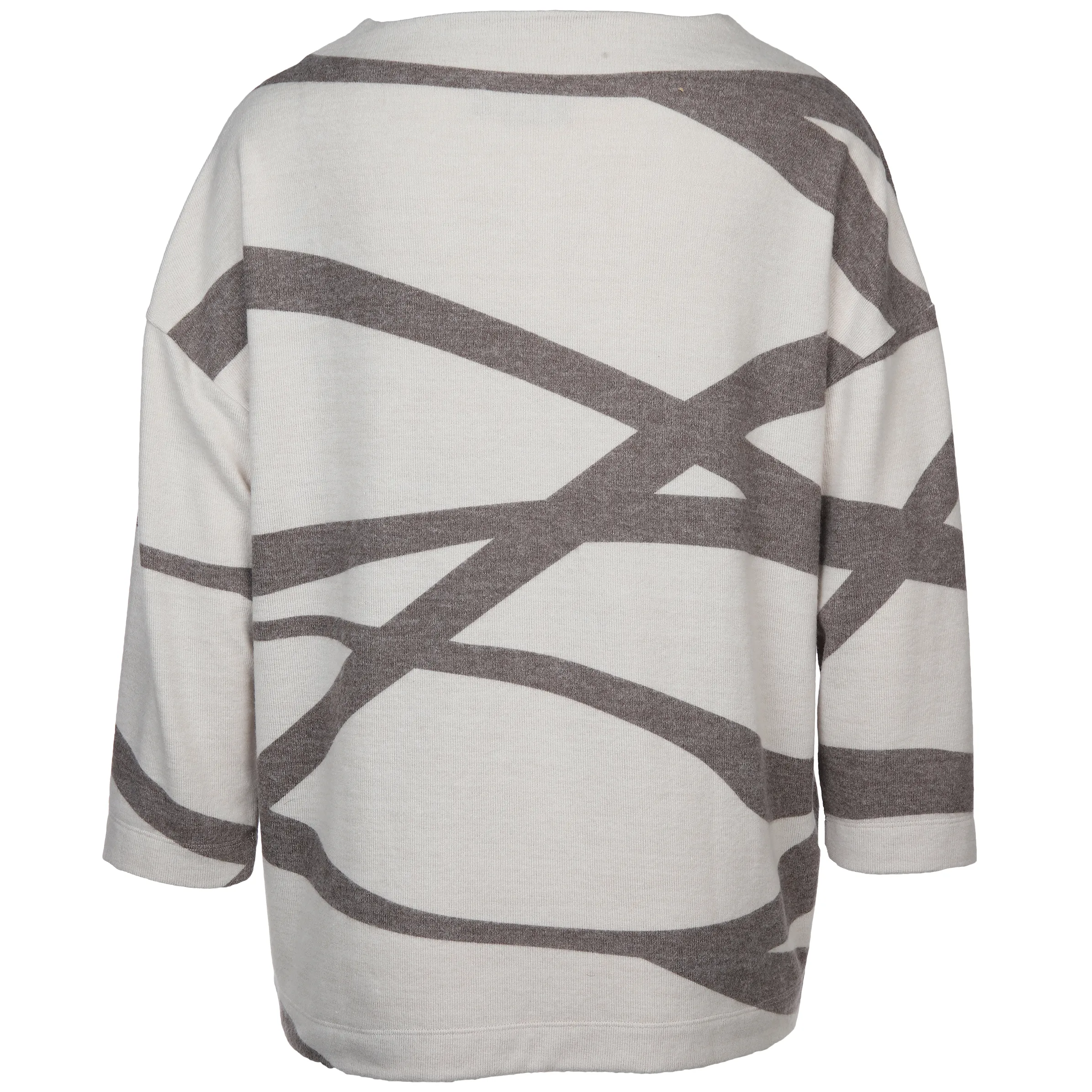 Sure Da-Printshirt m. 3/4 Arm Beige 882062 BEIGE MEL. 2 Sure Da-Printshirt m. 3/4 Arm Beige 882062 BEIGE MEL. 2