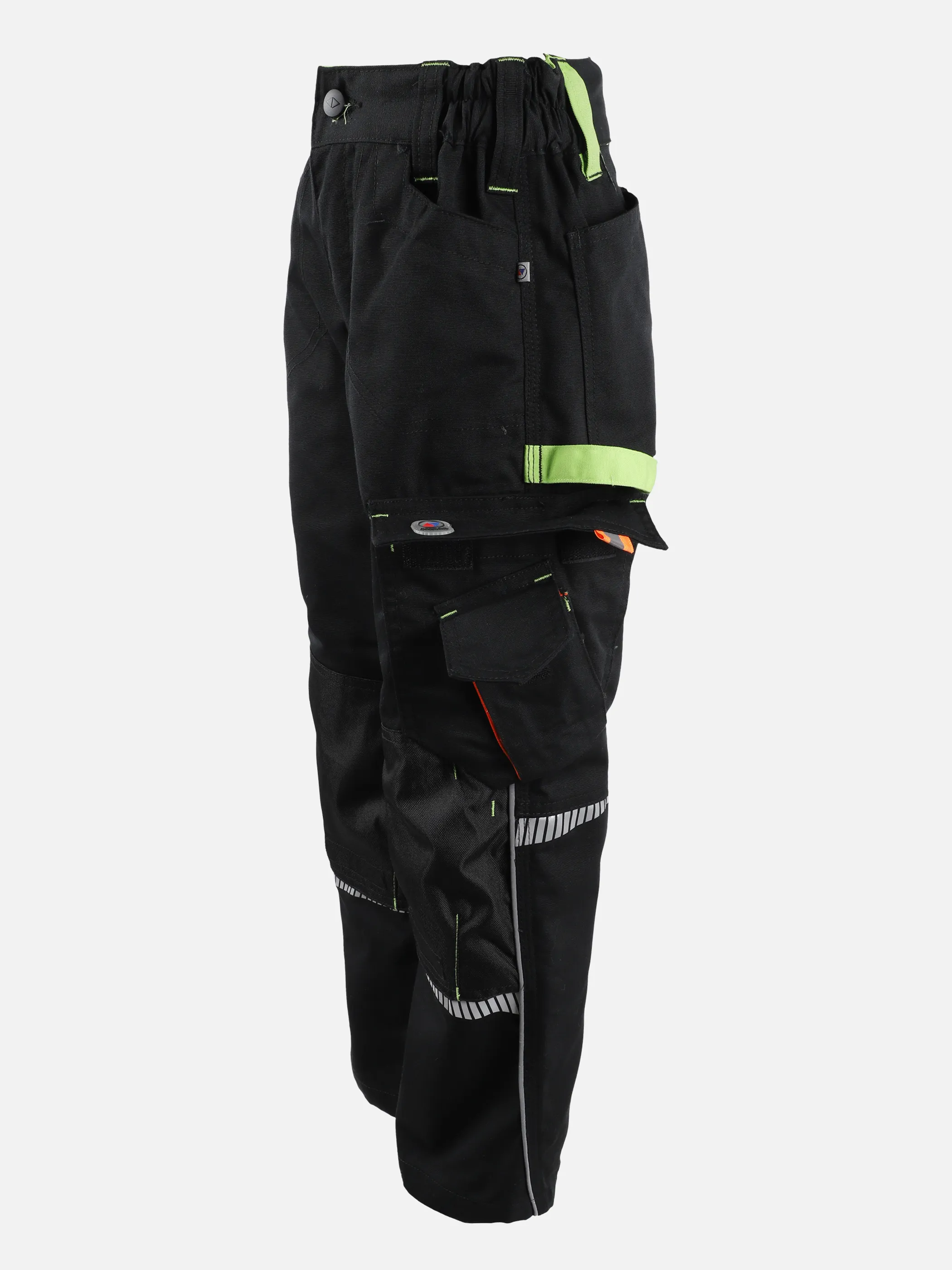 Worker Ki. Arbeitshose neon Schwarz 879345 SCHW/LIME 3 Worker Ki. Arbeitshose neon Schwarz 879345 SCHW/LIME 3
