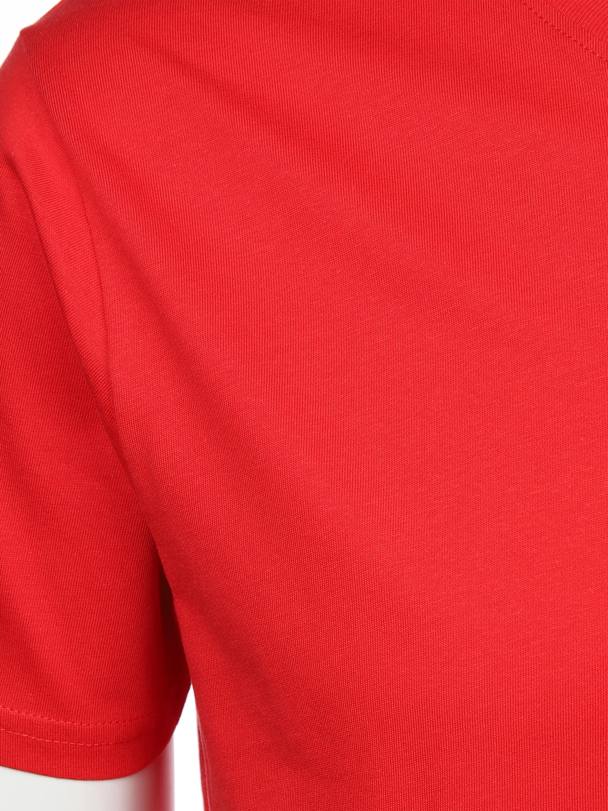 One Way YF-He-T-Shirt, Basic Rot 873777 RED 3