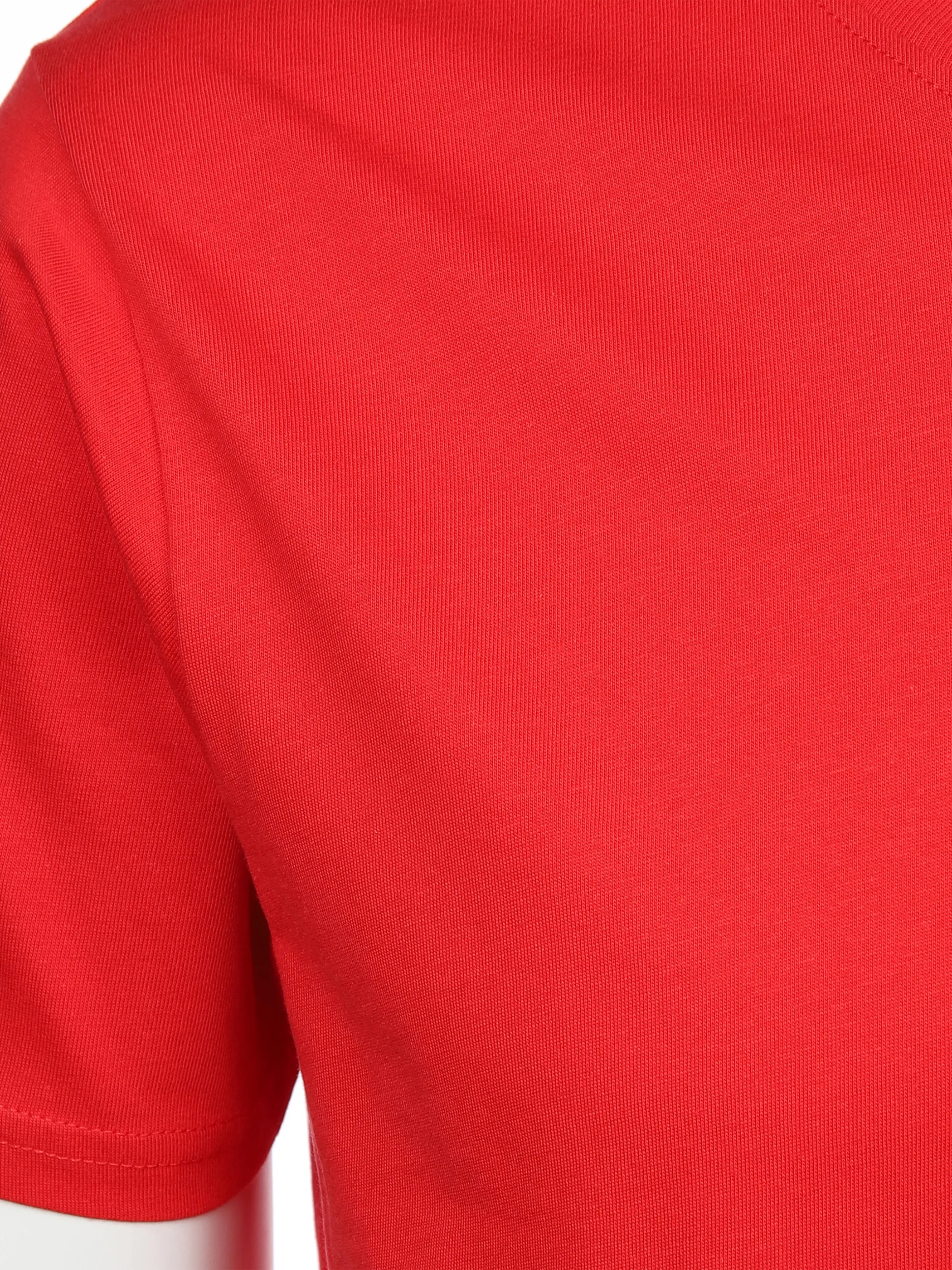 One Way YF-He-T-Shirt, Basic Rot 873777 RED 3 One Way YF-He-T-Shirt, Basic Rot 873777 RED 3