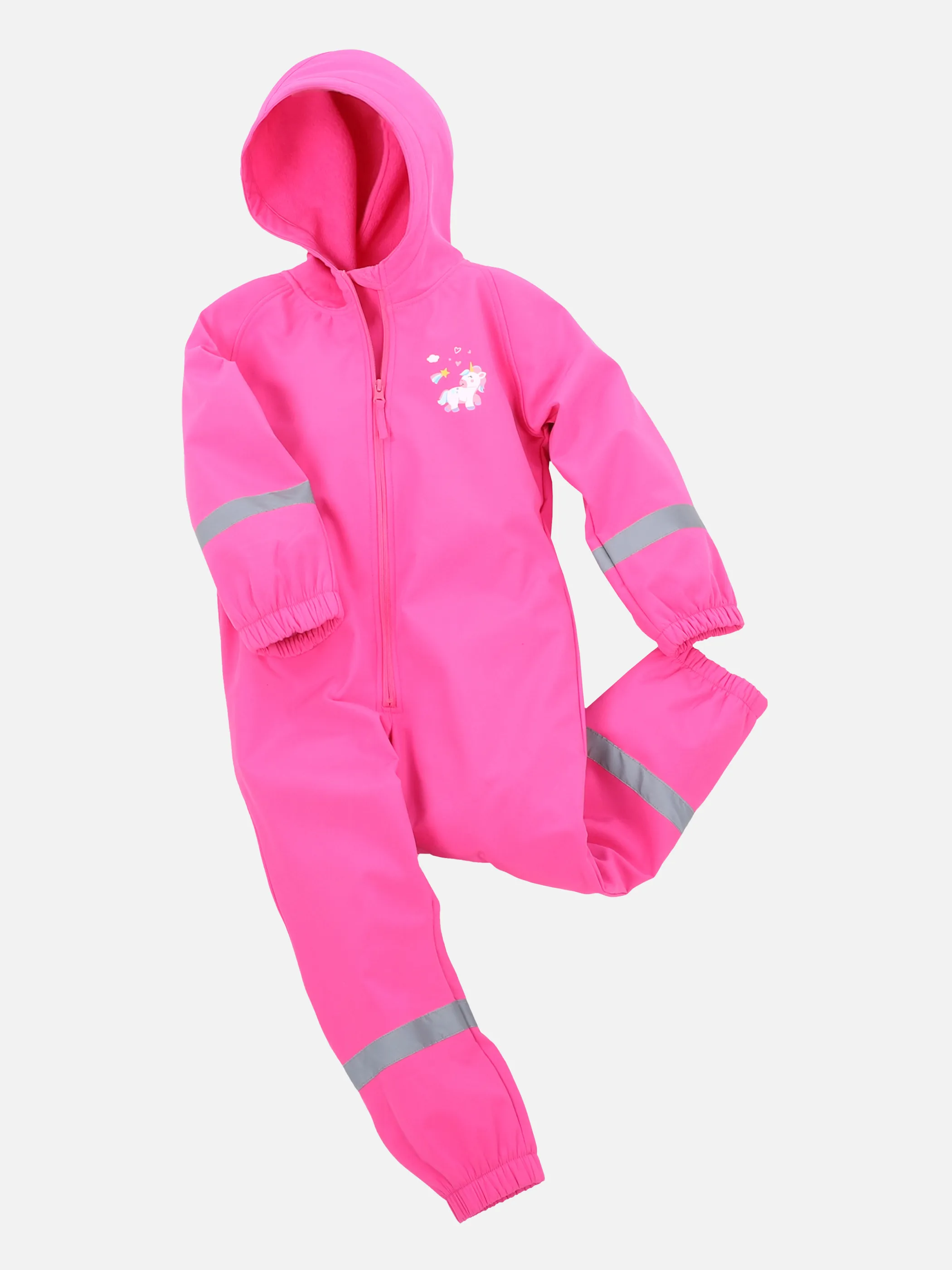 Kinder Regenoverall mit Kapuze | PINK | noSize | 862272-pink