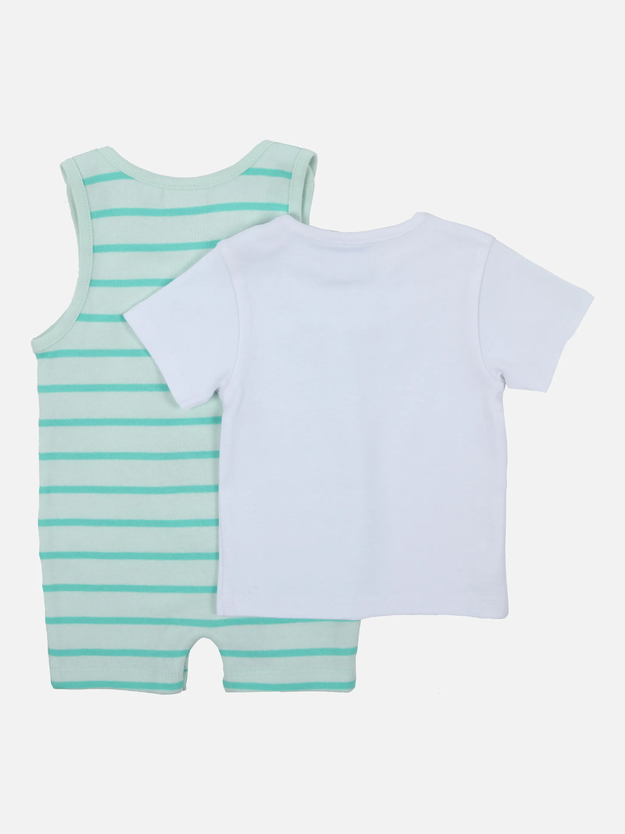 Bubble Gum BB NB 2er Set TShirt weiß und Blau 852346 WEIß 2