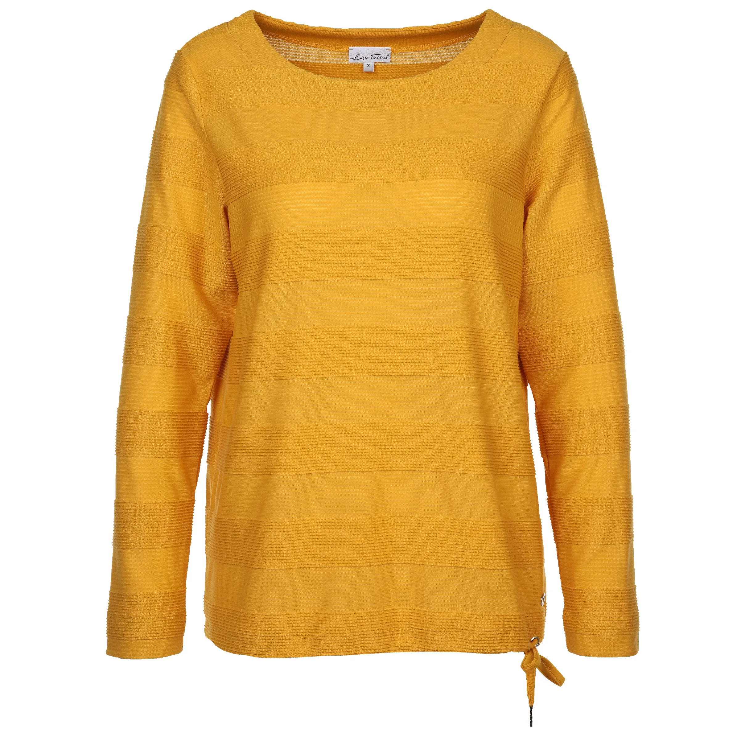 Lisa Tossa Da-Ringelshirt m. Struktur Gelb 881228 HONIG 1 Lisa Tossa Da-Ringelshirt m. Struktur Gelb 881228 HONIG 1