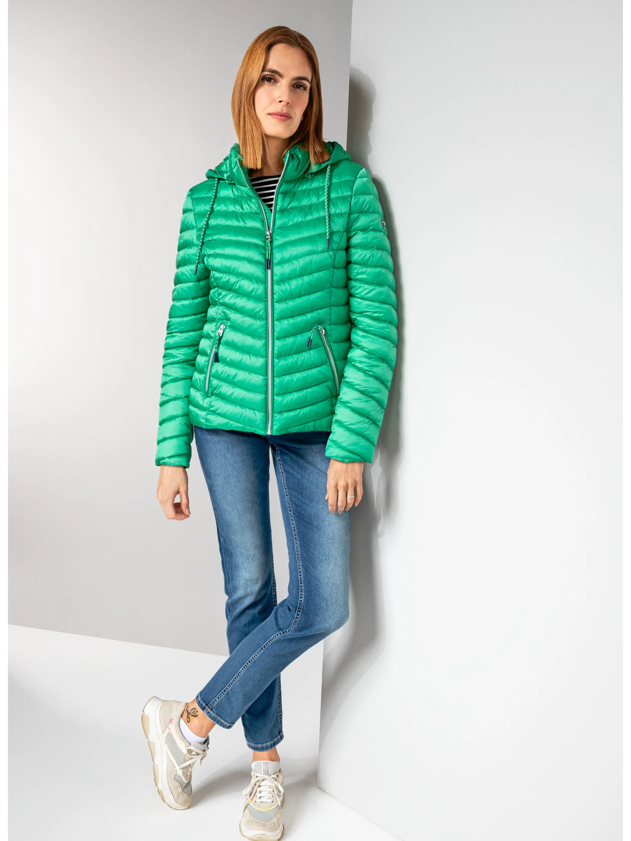 Sure Da-Steppjacke Grün 890026 IRISHGREEN 5