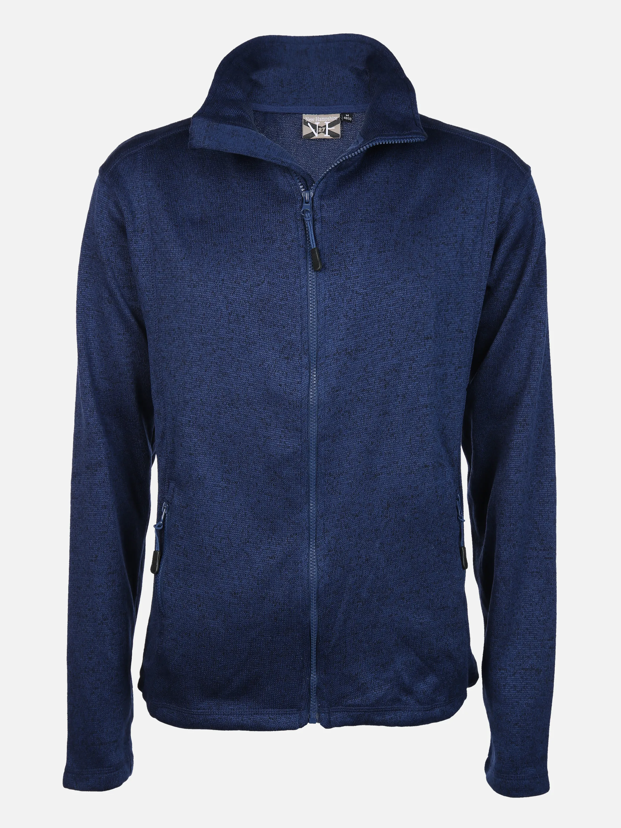 Ten Degrees He-Strickfleece-Jacke Blau 859220 NAVY 1