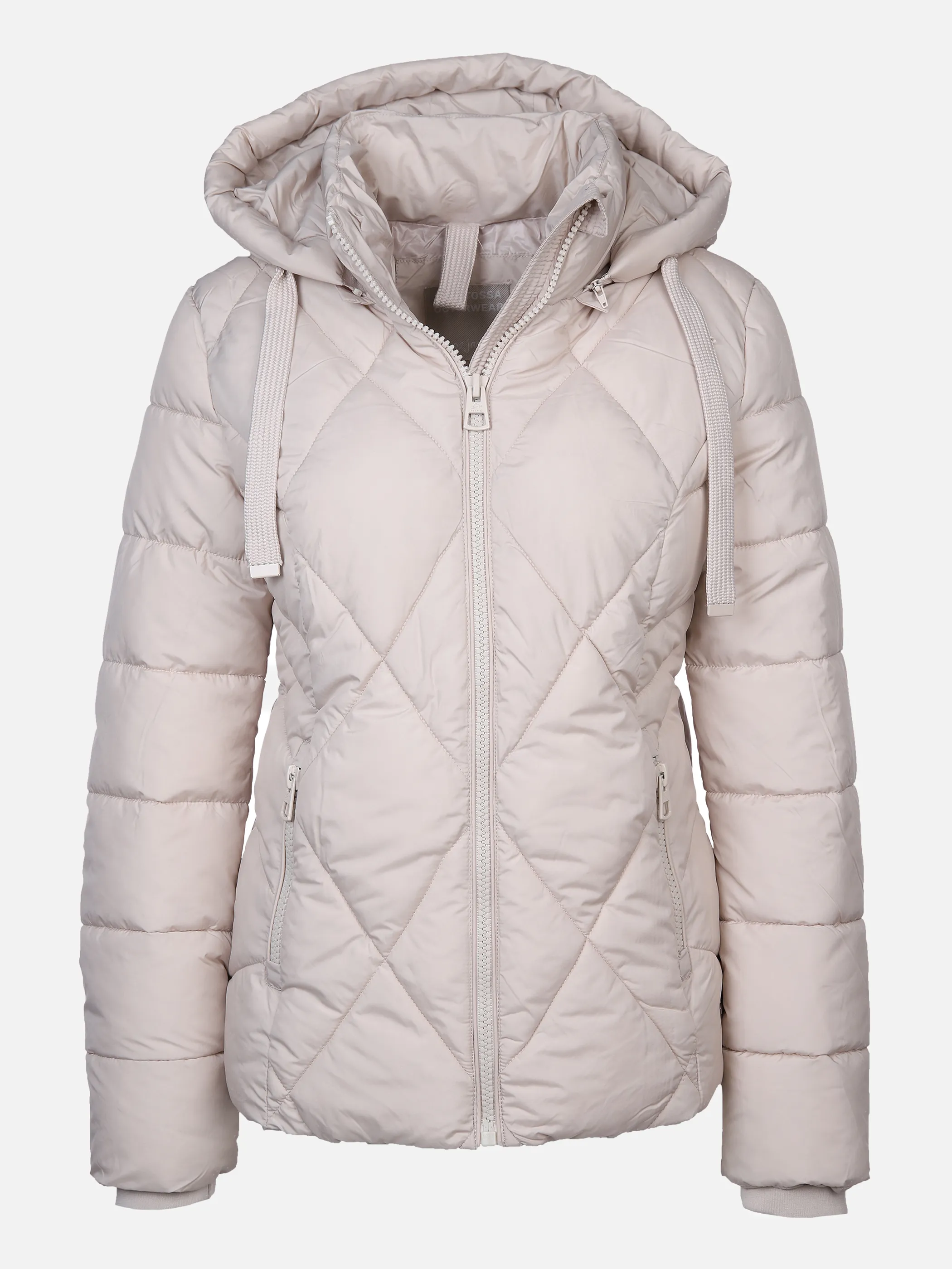 Lisa Tossa Da-Stepp-Jacke m. Kapuze Weiß 866378 CREAM 1