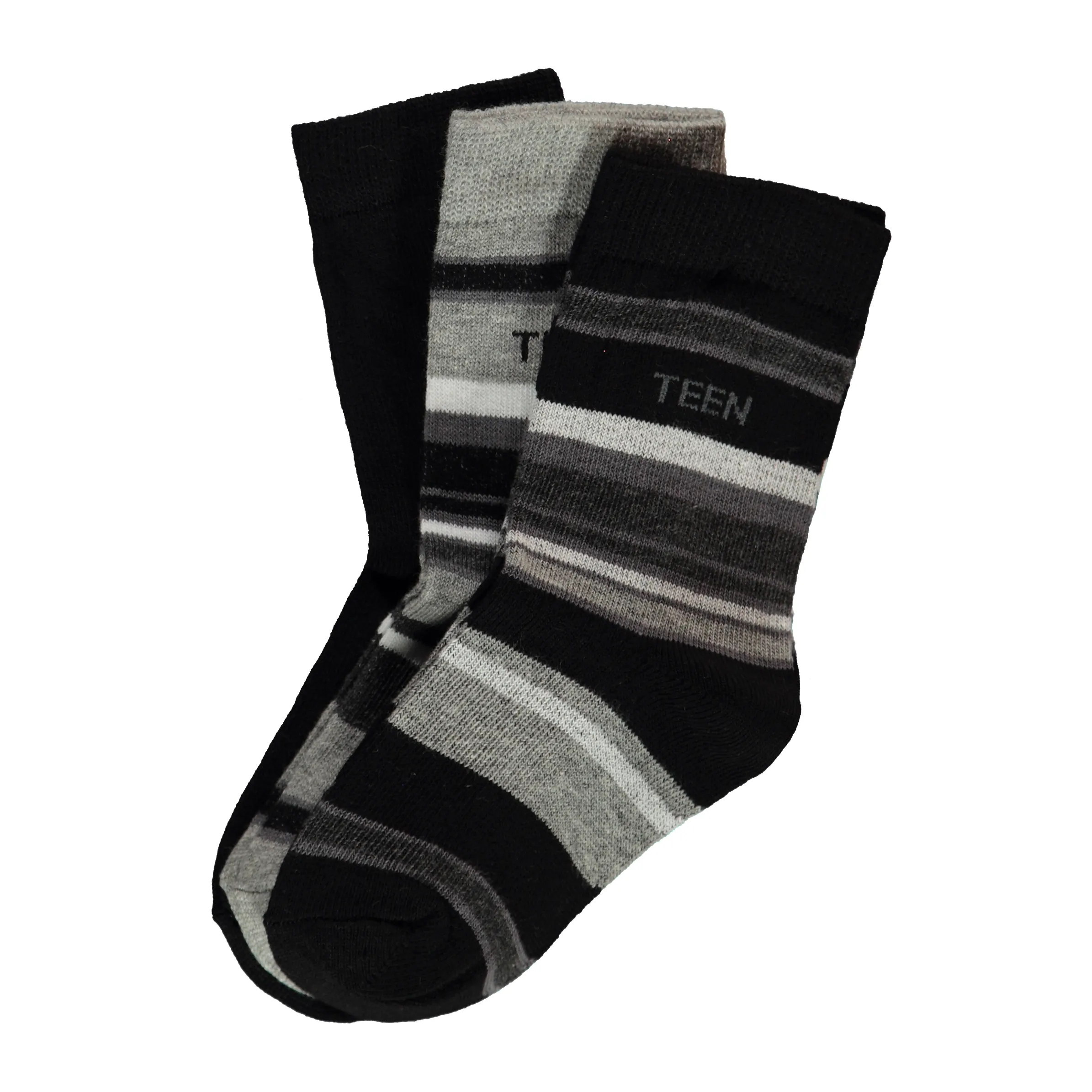 Mineral Water Knabensocken 3er Pack - Teen Schwarz 737263 SCHWARZ 1