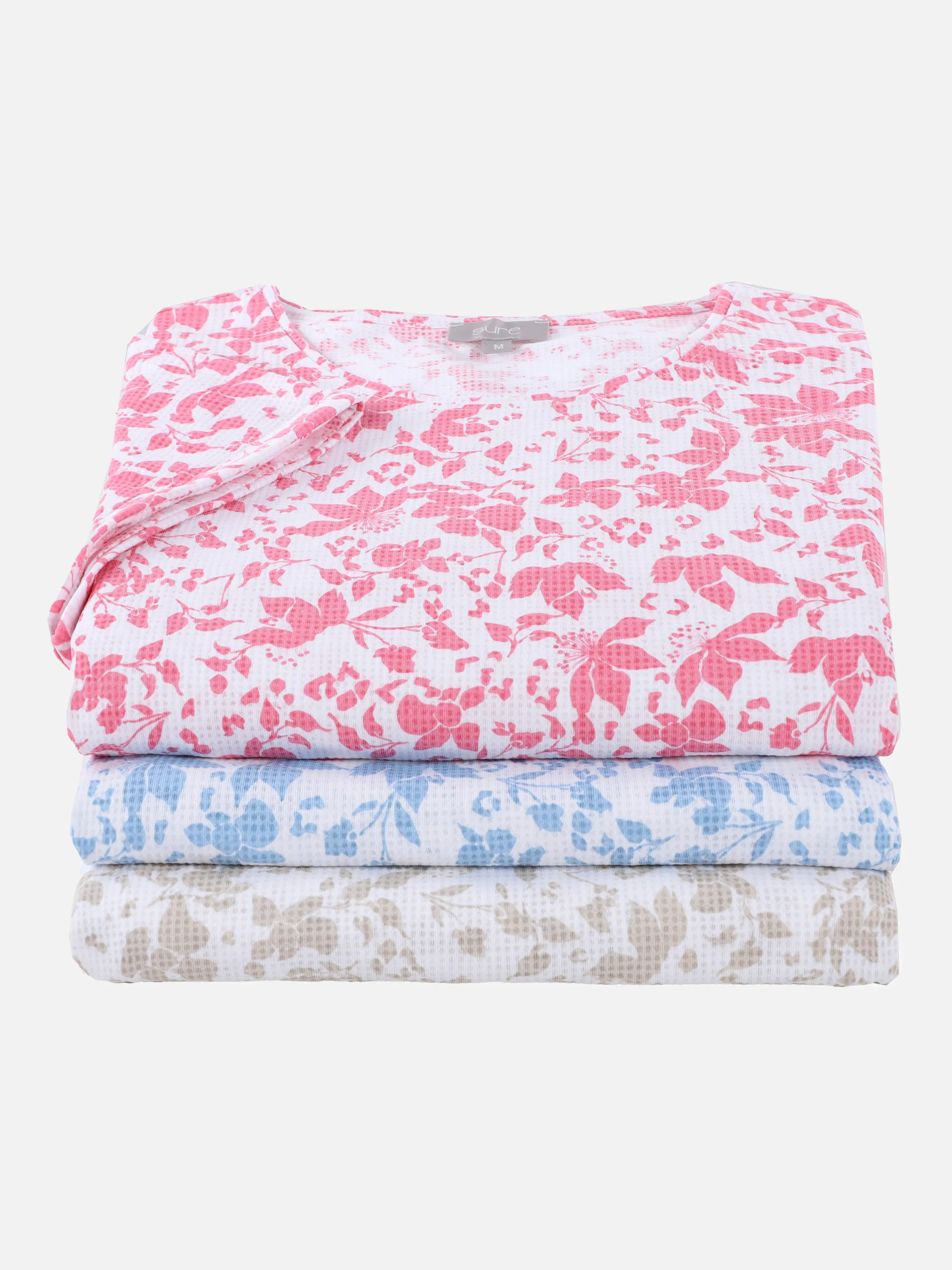 Sure Da-Alloverprintshirt m.Rundhal Pink 873371 FLAMINGO 4 Sure Da-Alloverprintshirt m.Rundhal Pink 873371 FLAMINGO 4
