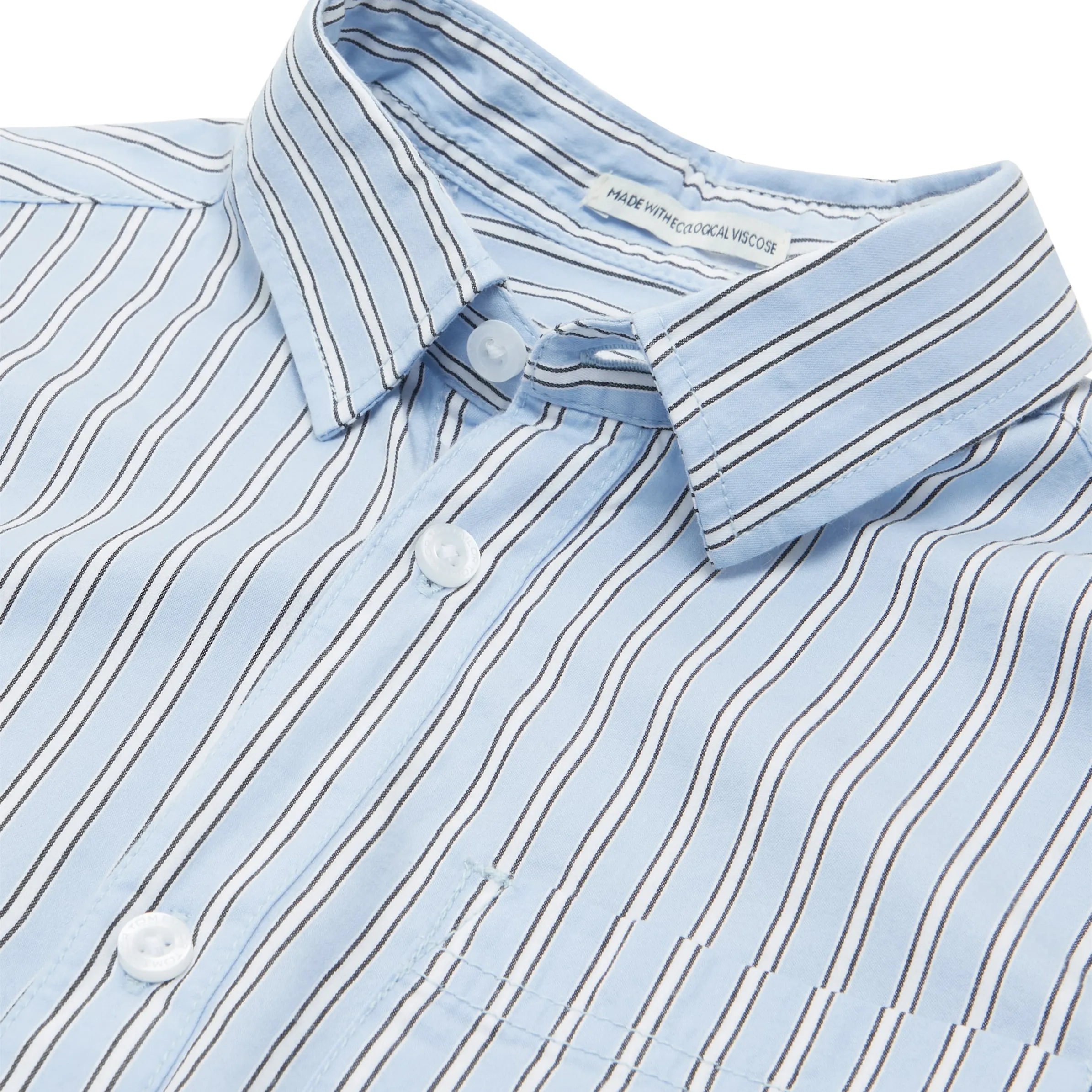 Tom Tailor 1037939 striped shirt Blau 890043 33808 3