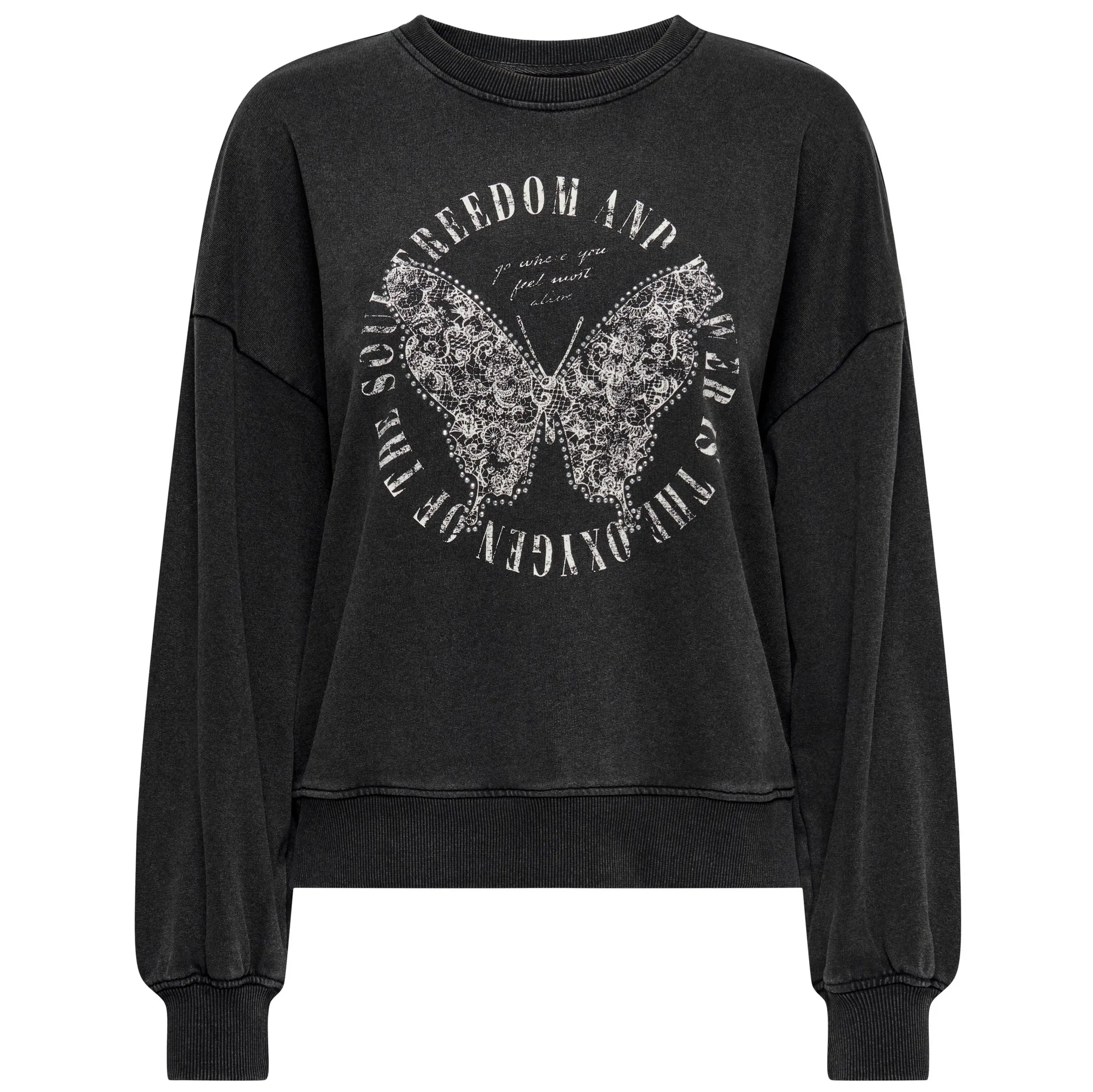 Only 15307992 ONLLUCINDA L/S WINGS Schwarz 886200 177911002 2