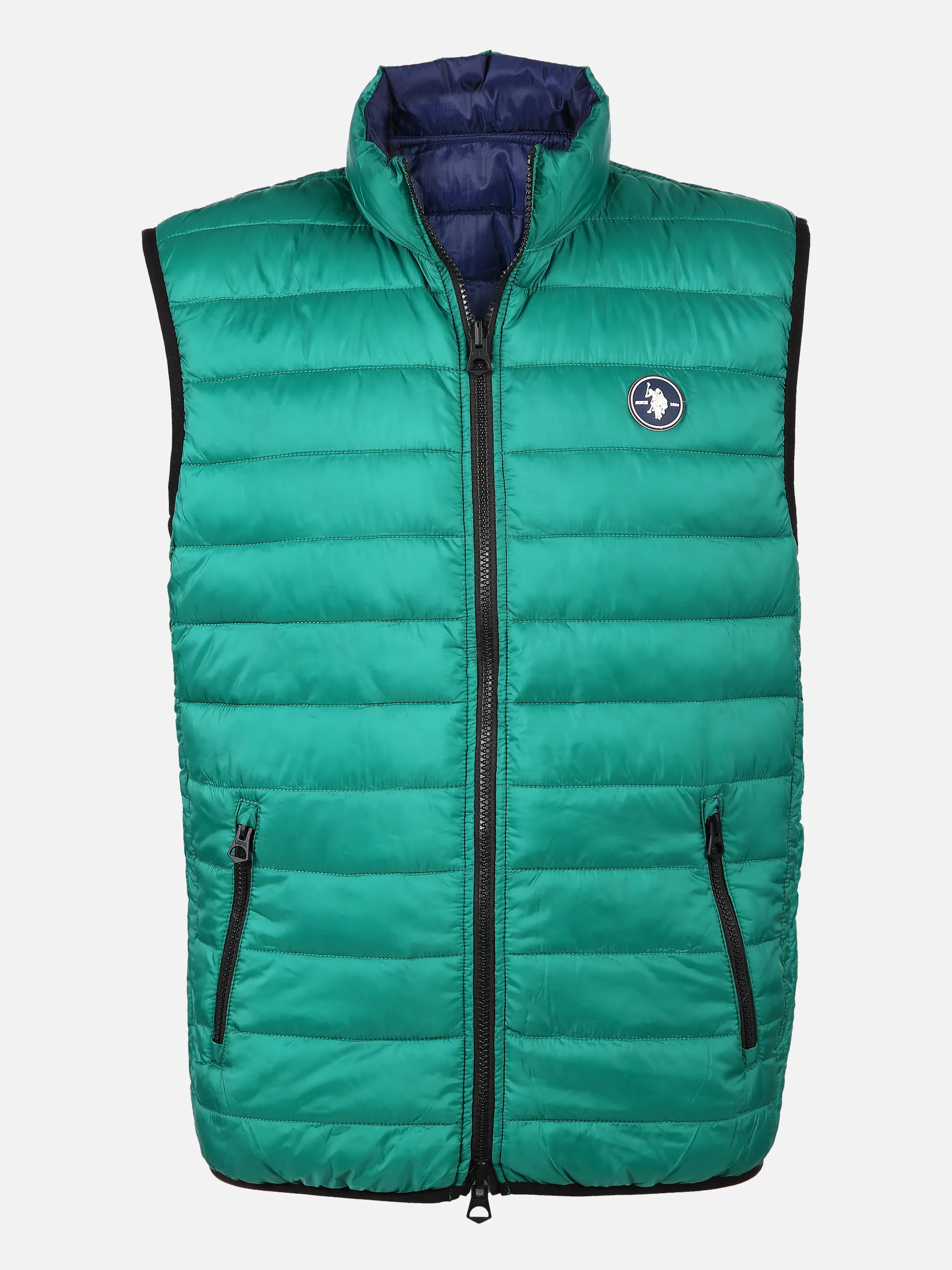 U.S. Polo Assn. He. Wende-Steppweste Grün 829943 GREEN/NAVY 1 U.S. Polo Assn. He. Wende-Steppweste Grün 829943 GREEN/NAVY 1