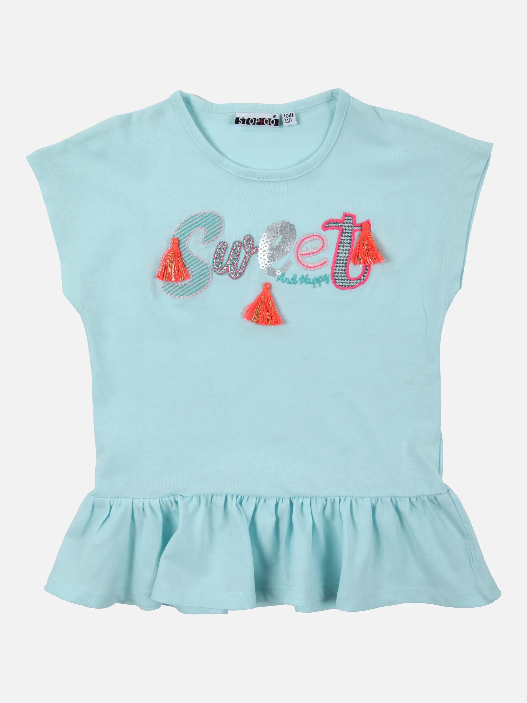 Stop + Go MG TShirt in h.blau mit Sweet Blau 852447 HELLBLAU 1 Stop + Go MG TShirt in h.blau mit Sweet Blau 852447 HELLBLAU 1