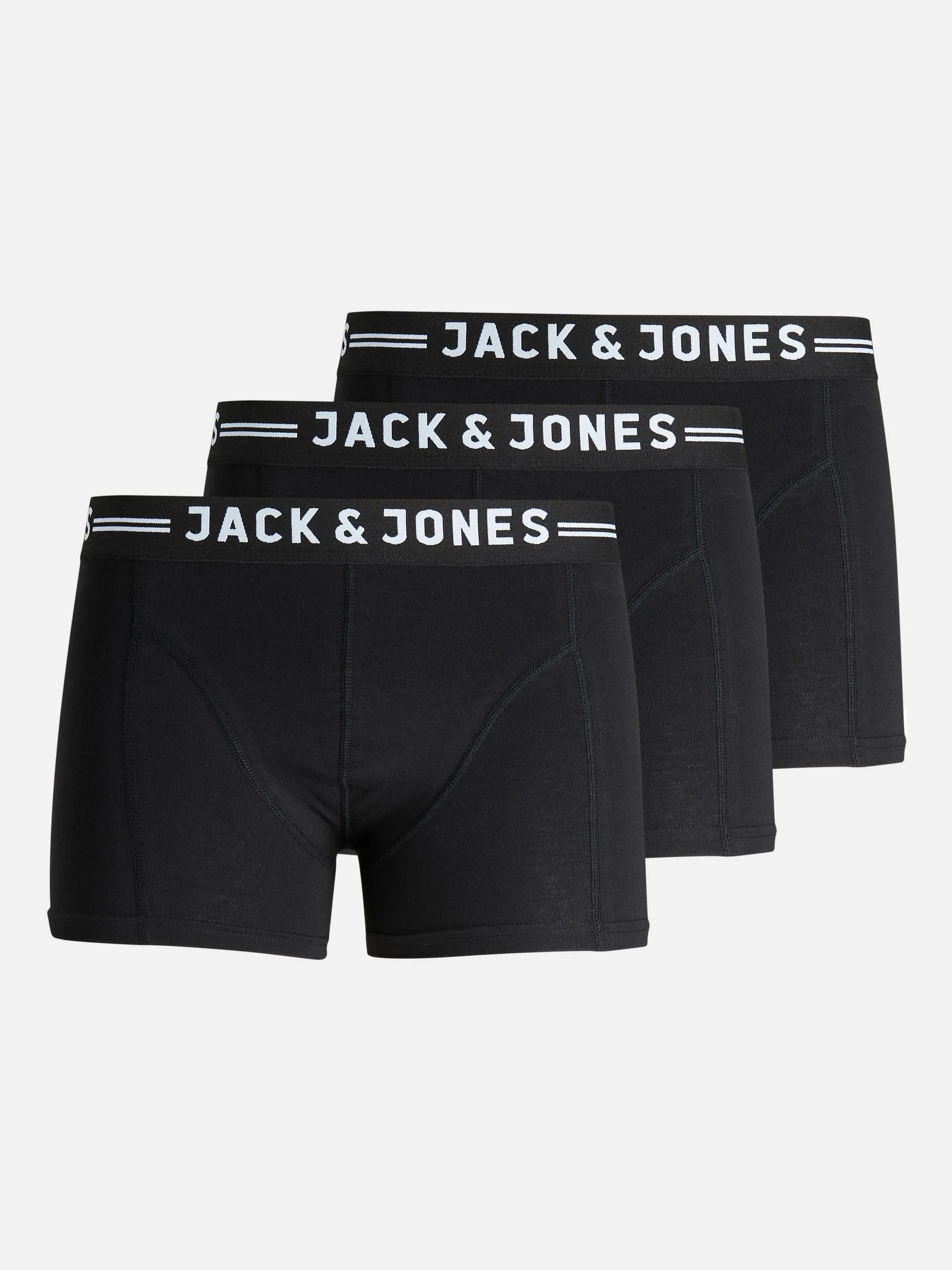 Jack Jones 12081832 SENSE TRUNKS 3-PACK N Schwarz 720624 178012 1