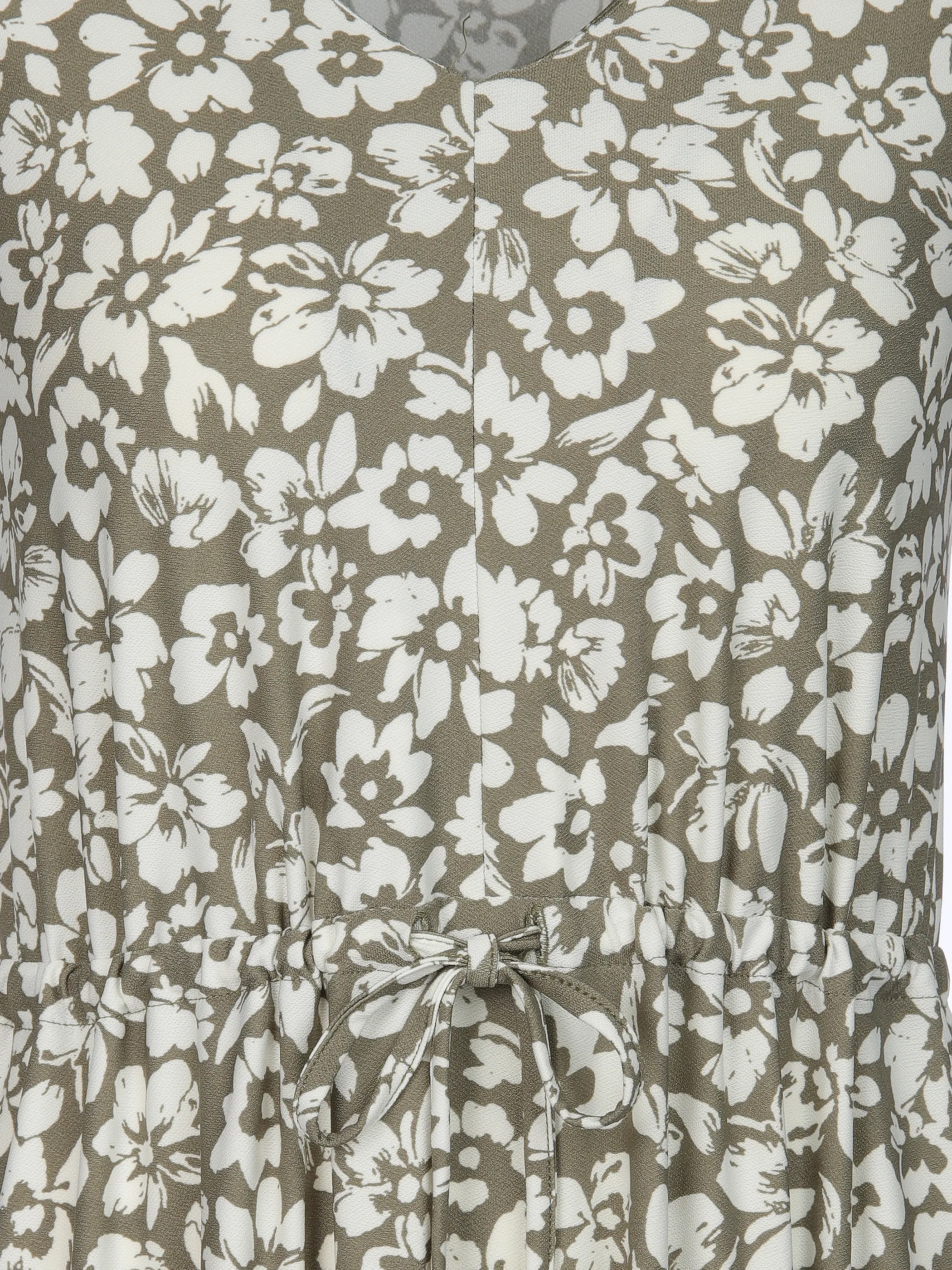 Sure Da-Jersey Kleid m. Print Weiß 908110 OFFWHITE 3