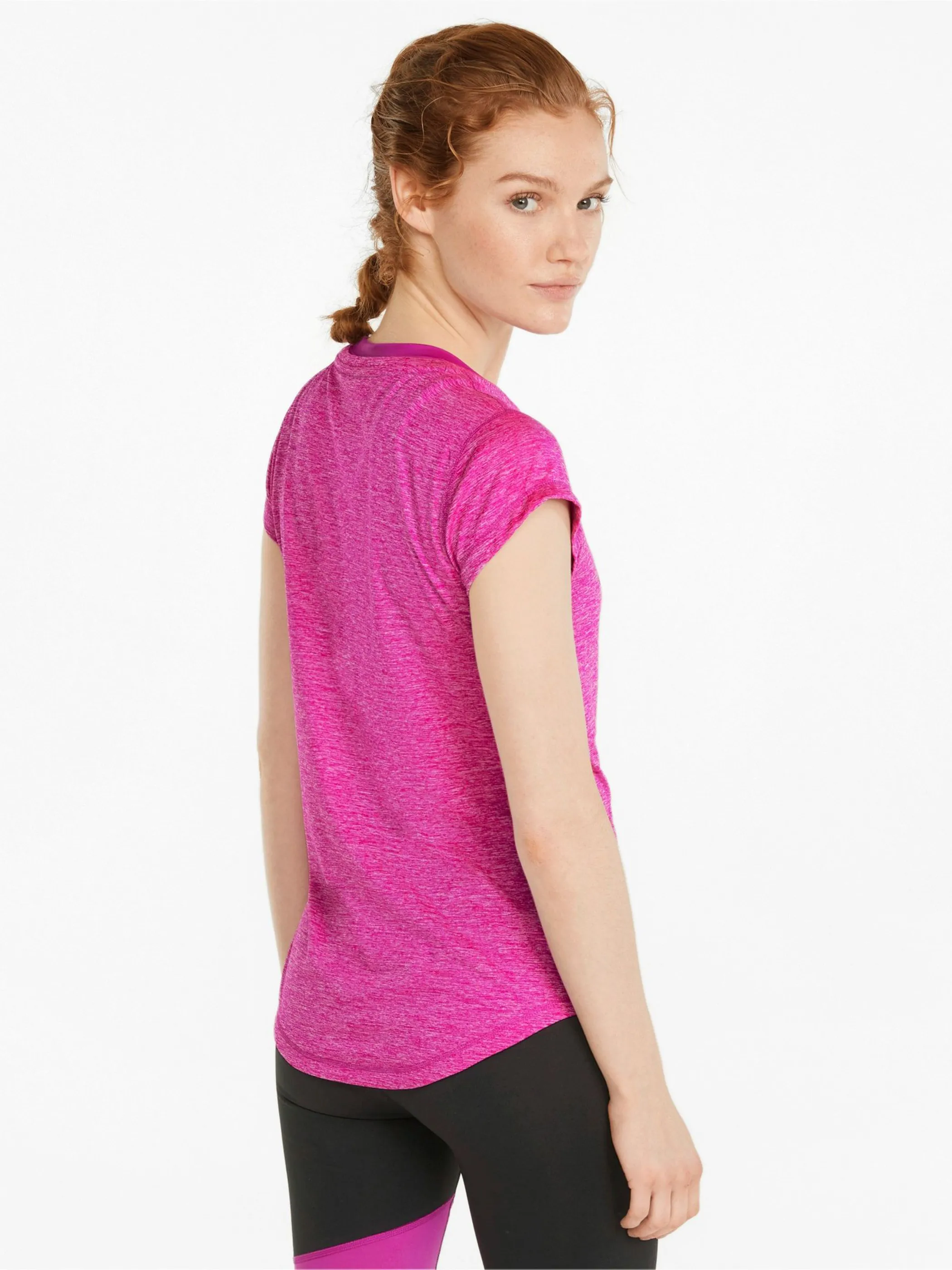 Puma 519526 Da-T-Shirt, Logo Pink 846777 13 5